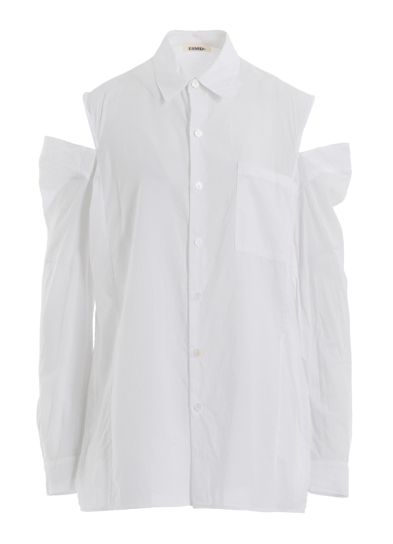 LAWN SLIT SHOULDER SHIRT