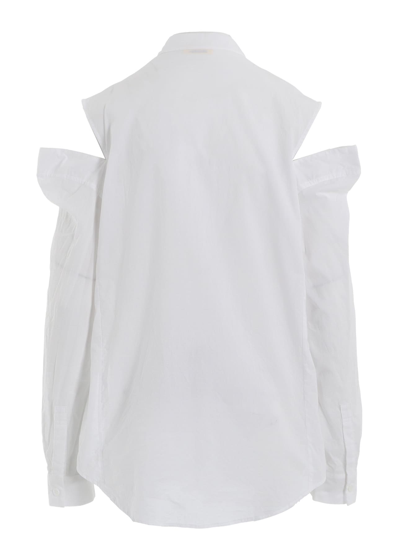 LAWN SLIT SHOULDER SHIRT