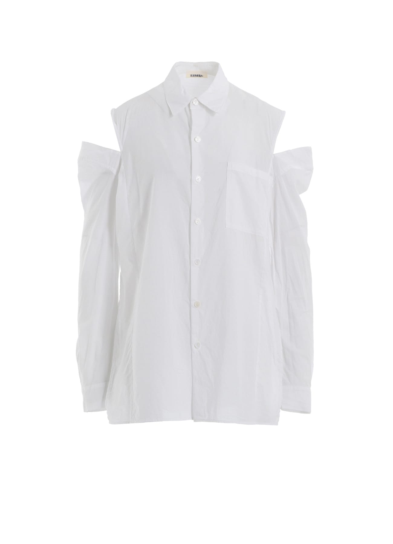 LAWN SLIT SHOULDER SHIRT