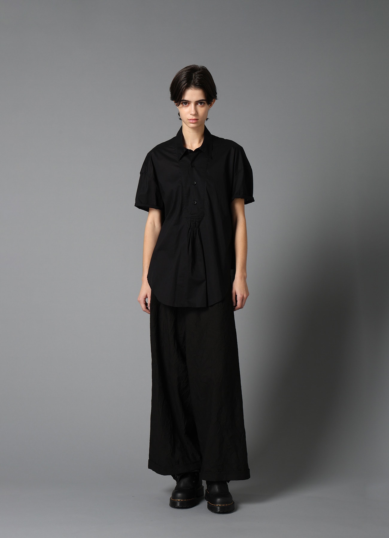 LAWN PLACKET FRONT BLOUSE