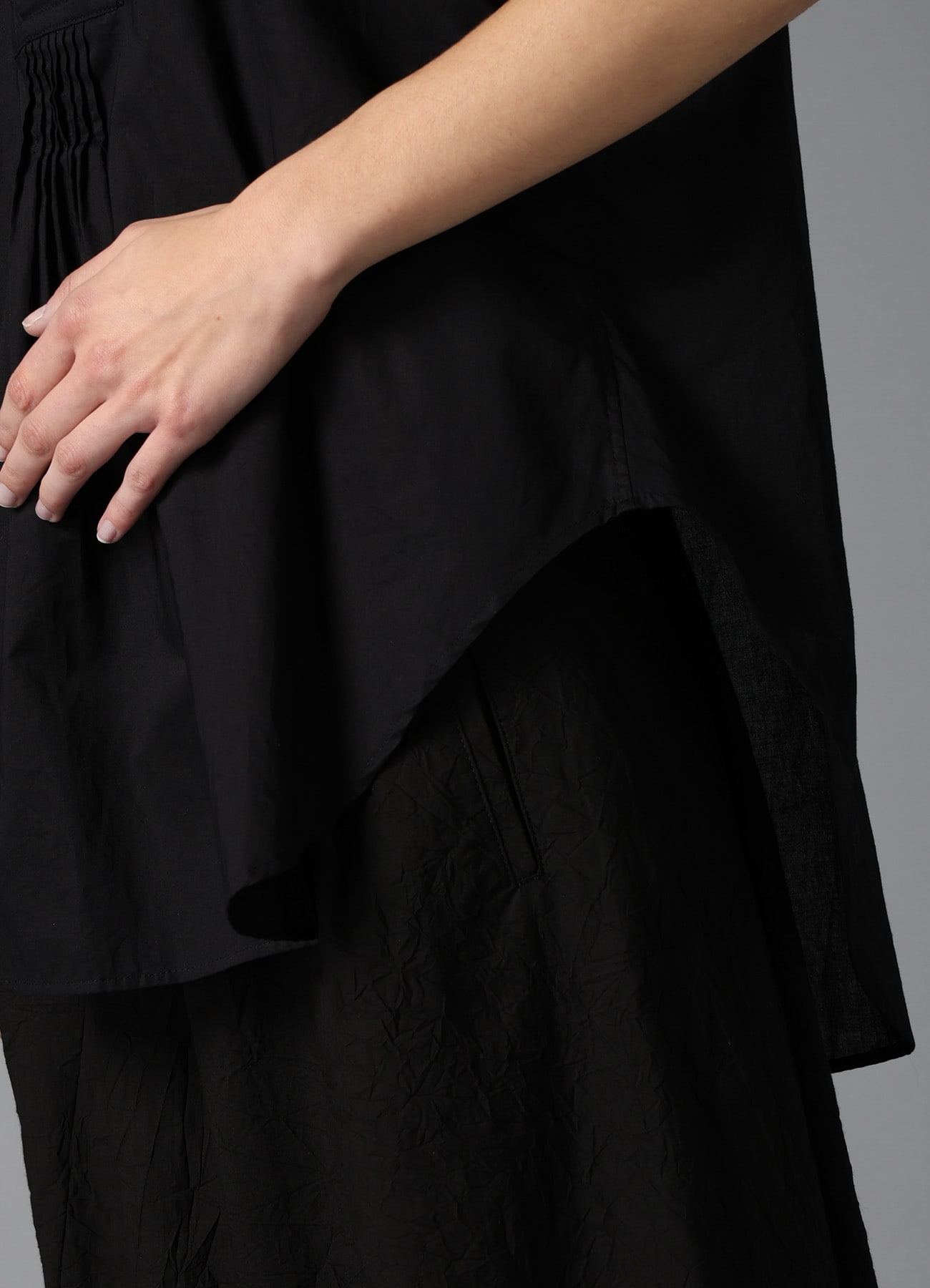 LAWN PLACKET FRONT BLOUSE