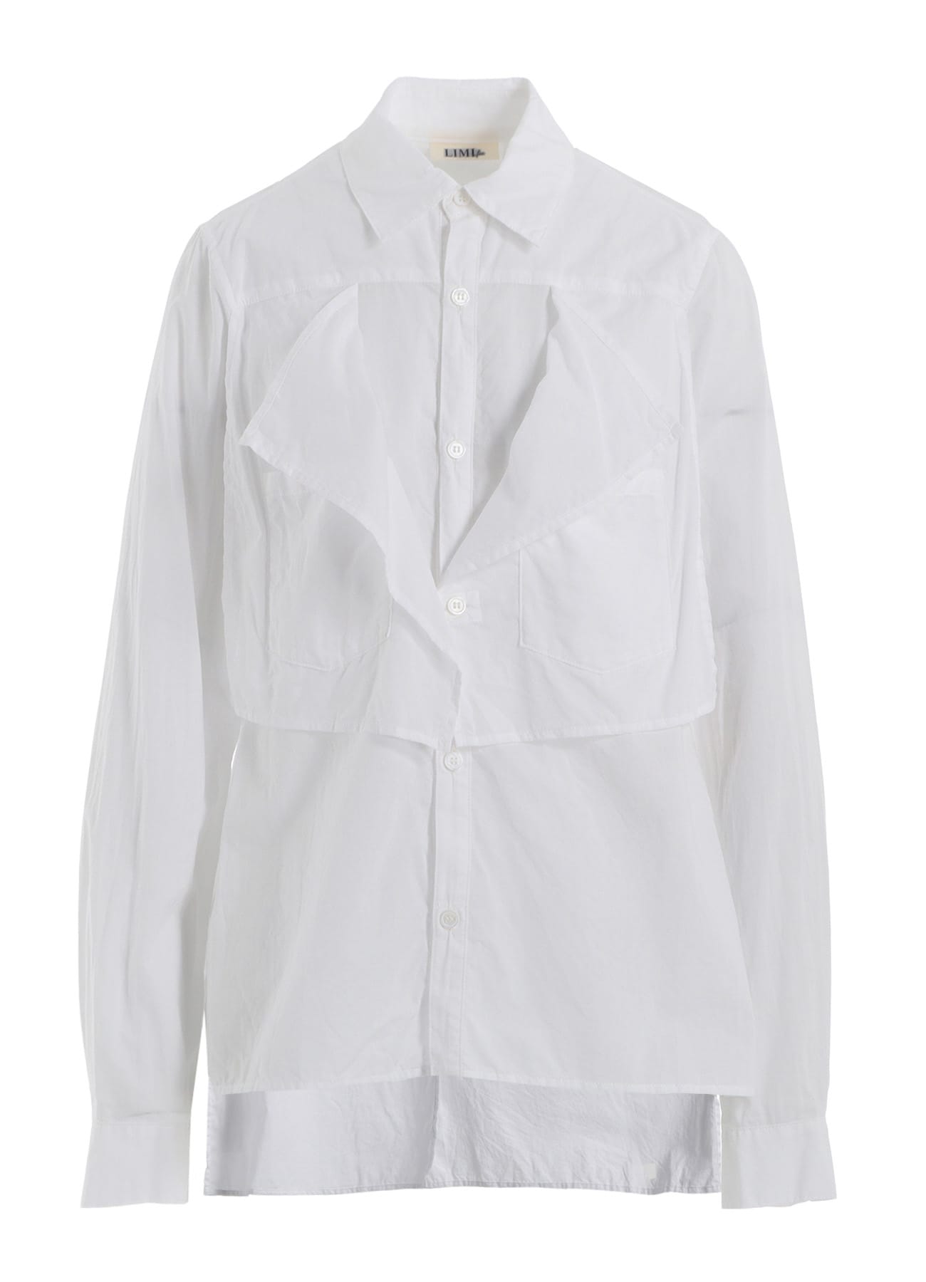 LAWN SQUARE PANEL BLOUSE