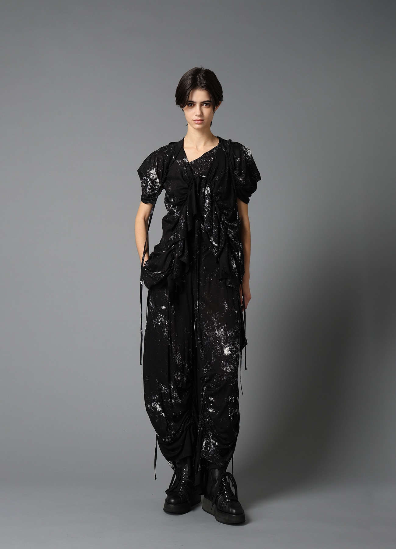 GALAXY PT GATHER BLOUSE