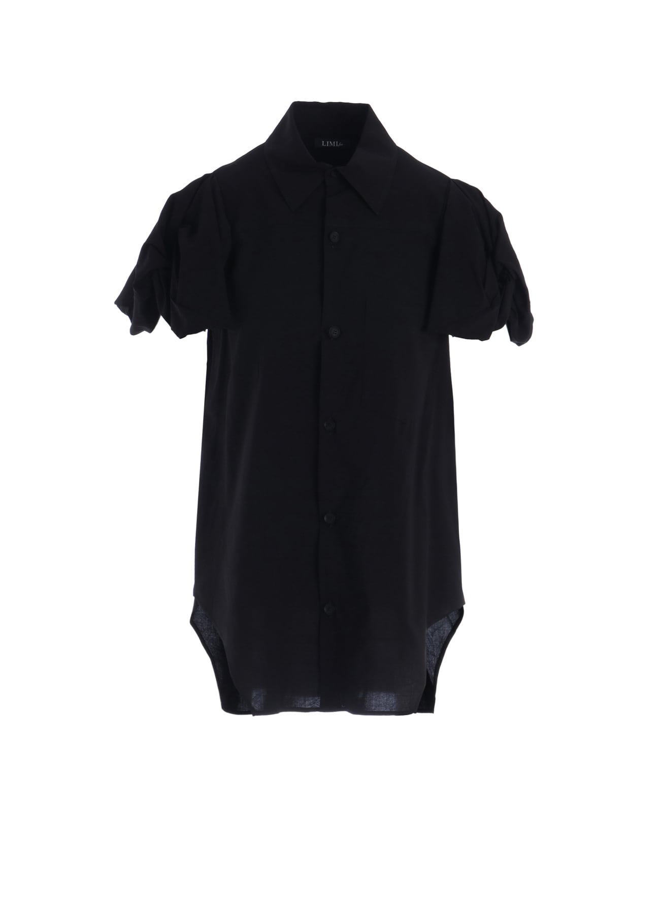 RY/ WRINKLED LAWN TWISTED SLEEVE BLOUSE