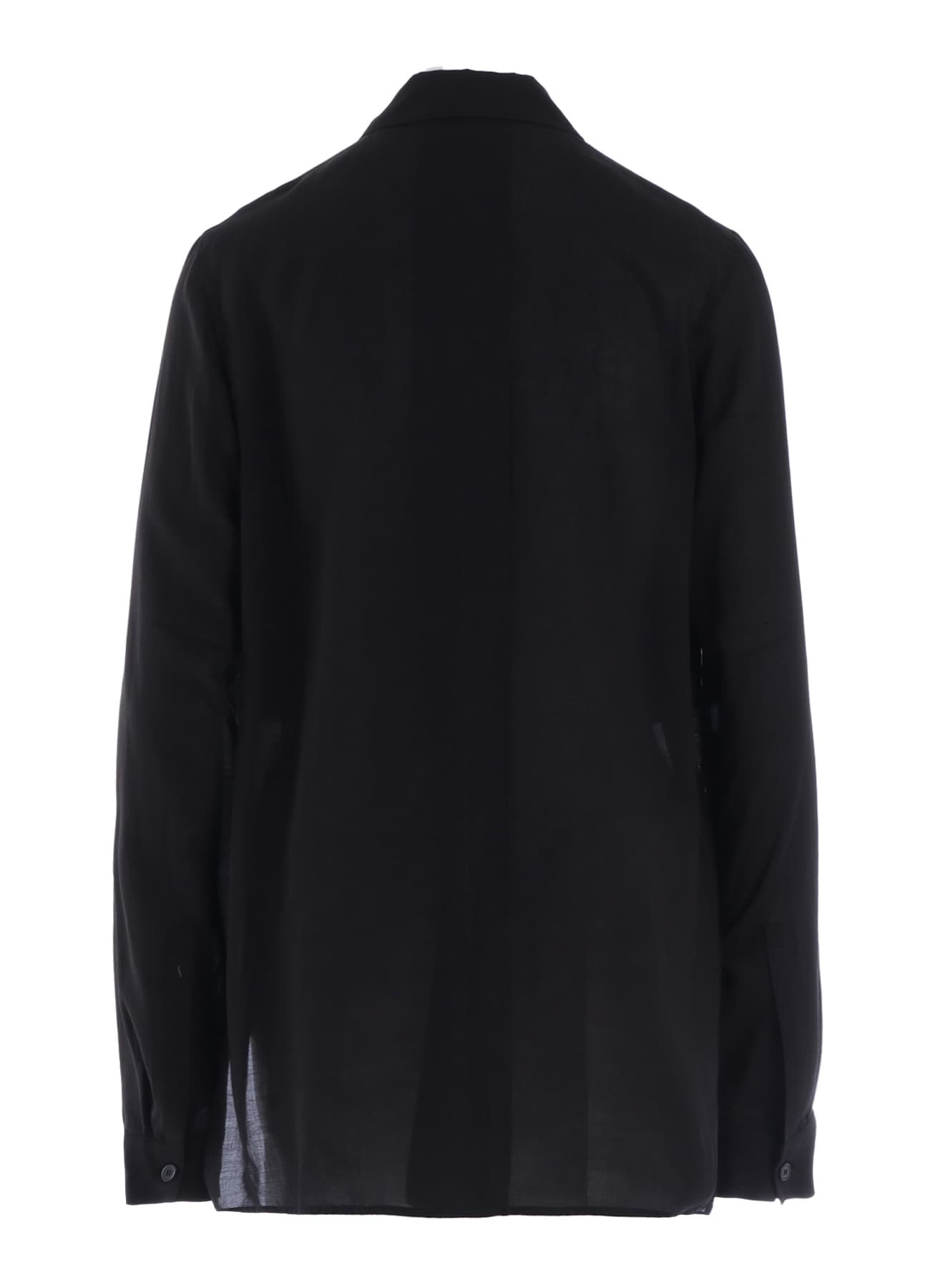 SOFT LAWN SQUARE PANEL BLOUSE