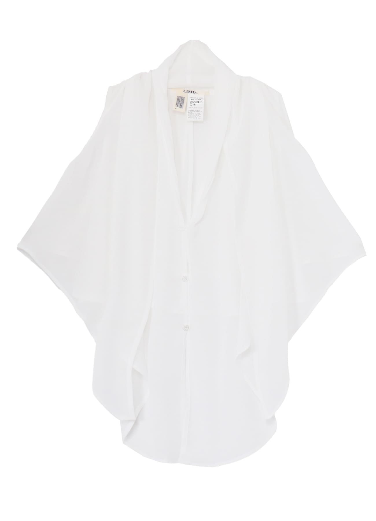 PE GEORGETTE LAYERED STOLE BLOUSE