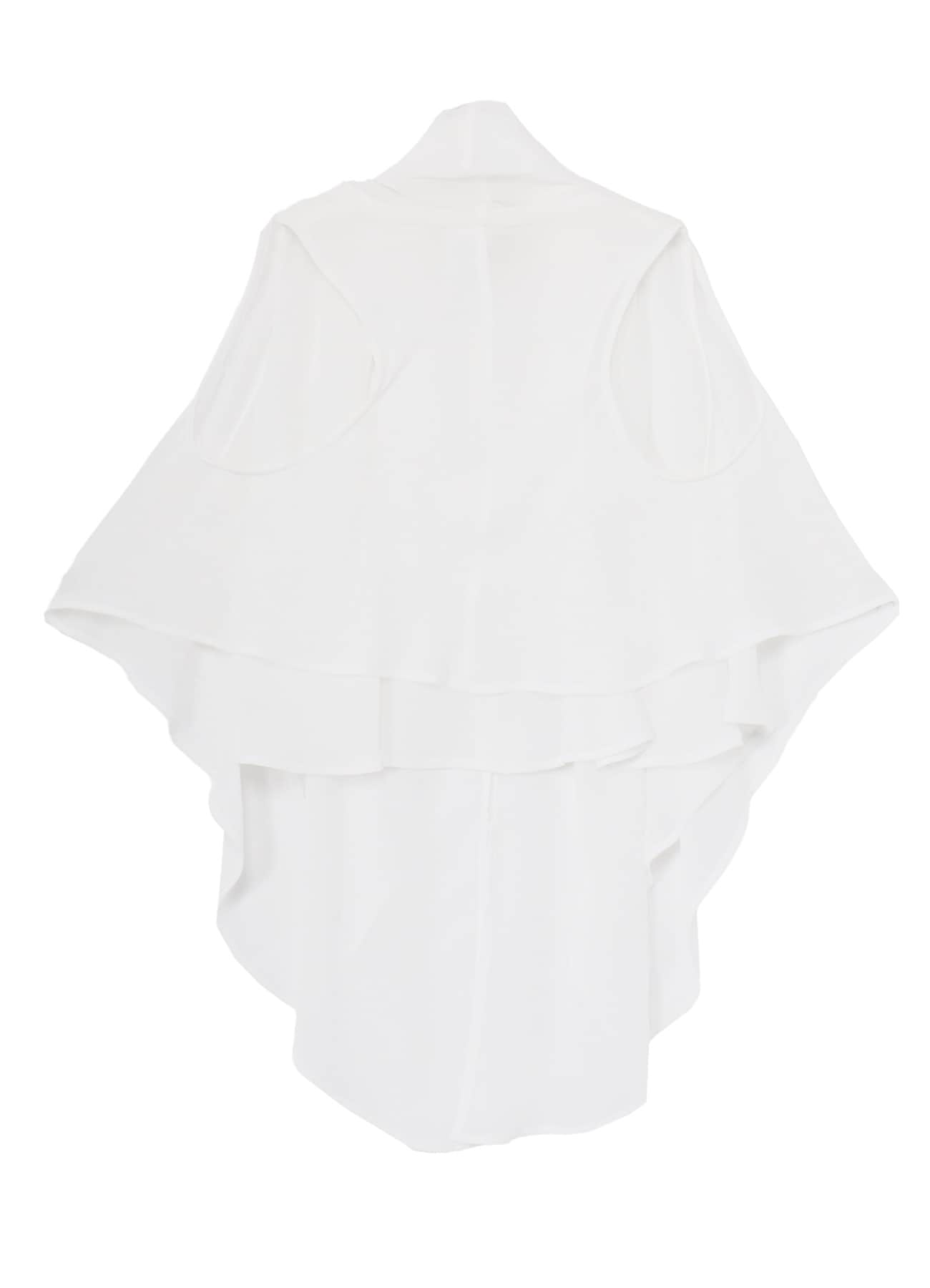 PE GEORGETTE LAYERED STOLE BLOUSE