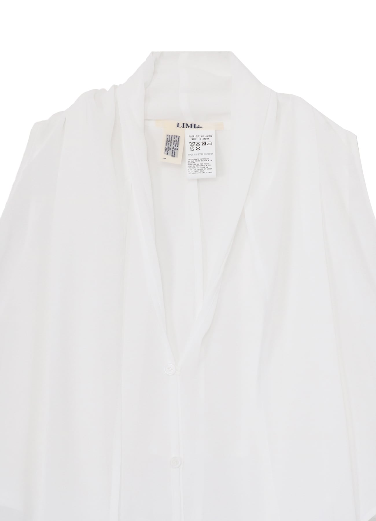 PE GEORGETTE LAYERED STOLE BLOUSE