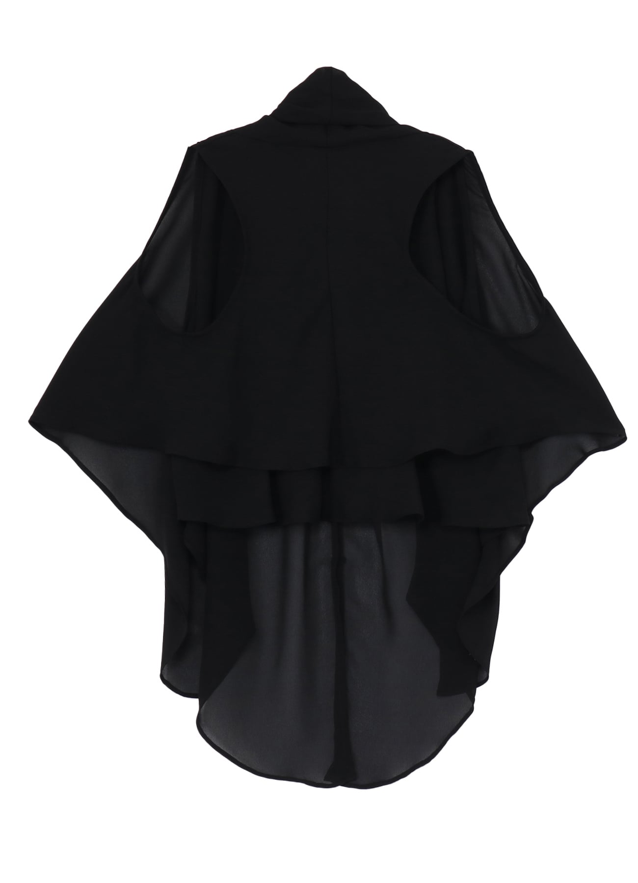 PE GEORGETTE LAYERED STOLE BLOUSE