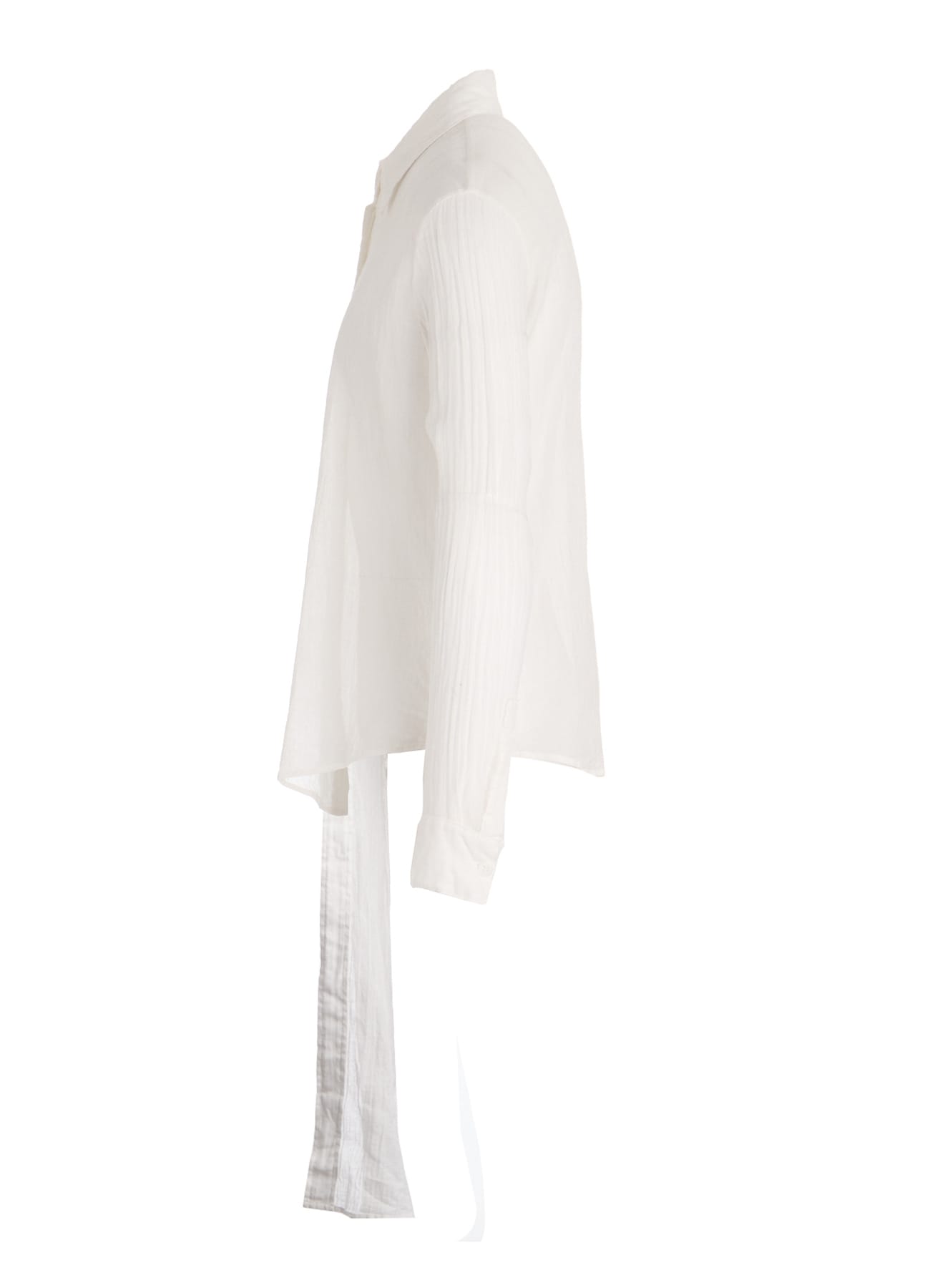 KHADI COTTON ASYMMETRY LONG SHIRT DRESS