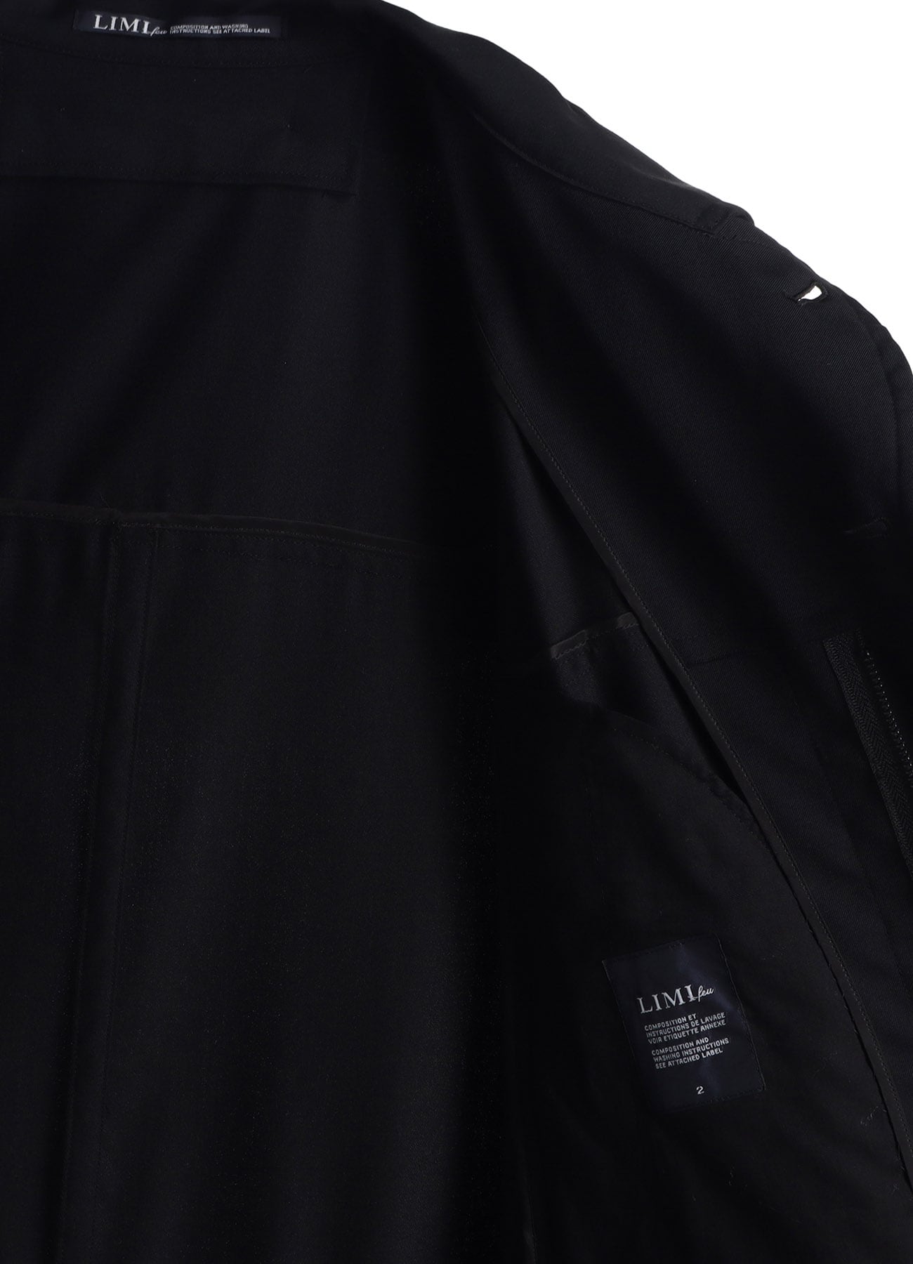 W/GABARDINE HOODED COAT