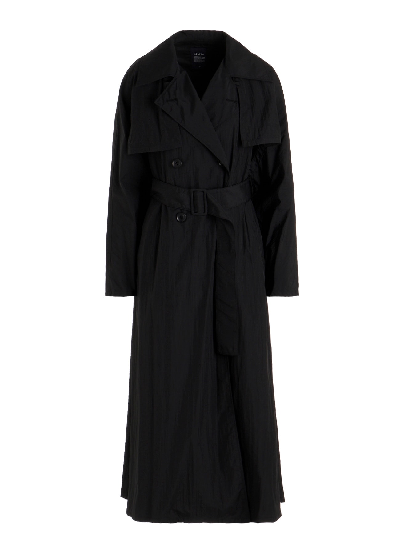 NYLON TAFFETA LONG TRENCH COAT