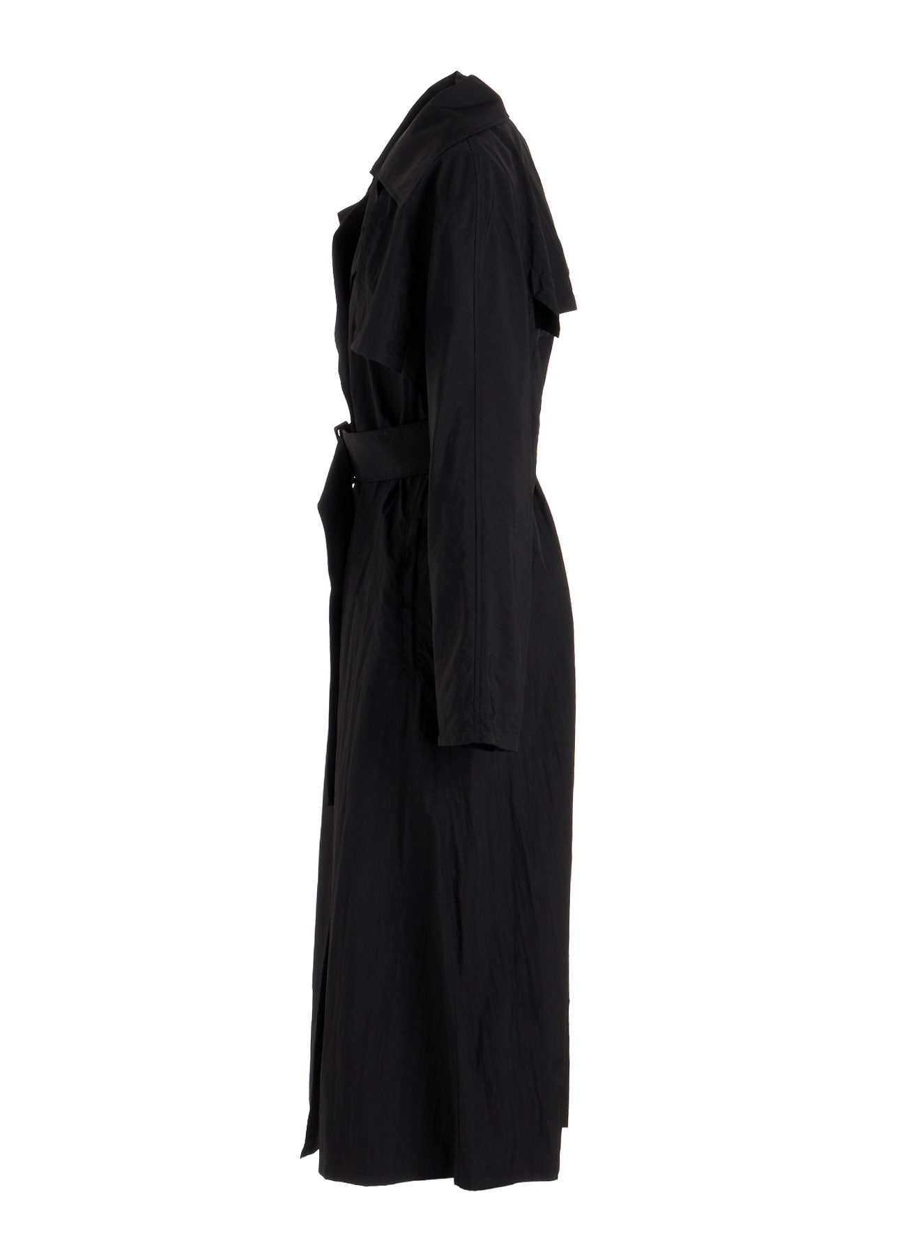 NYLON TAFFETA LONG TRENCH COAT