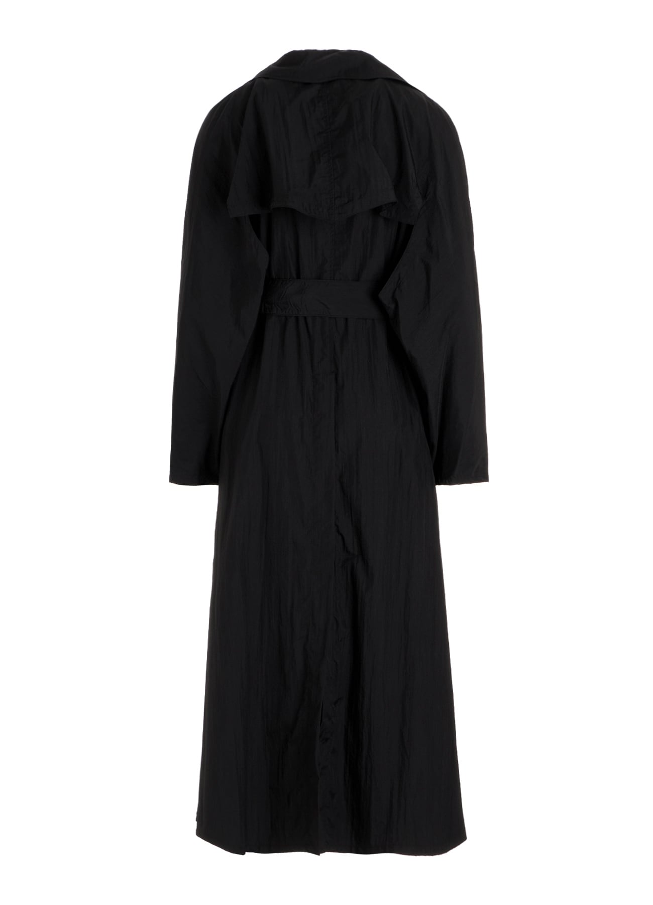 NYLON TAFFETA LONG TRENCH COAT