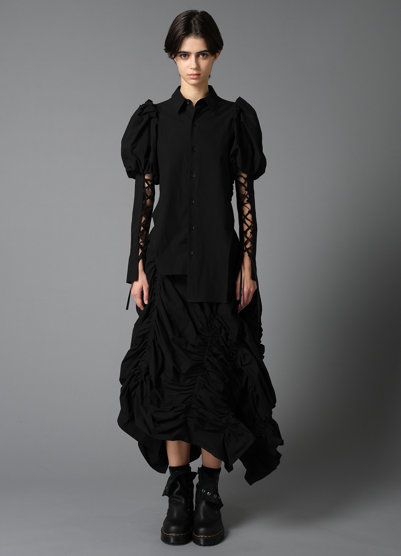 TYPEWRITER  GATHER DRESS