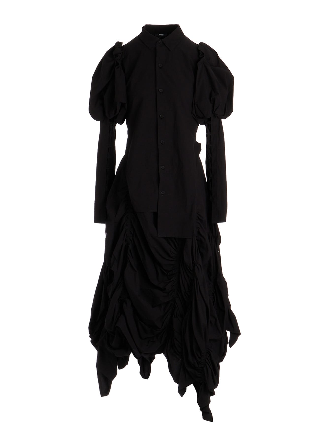 TYPEWRITER  GATHER DRESS