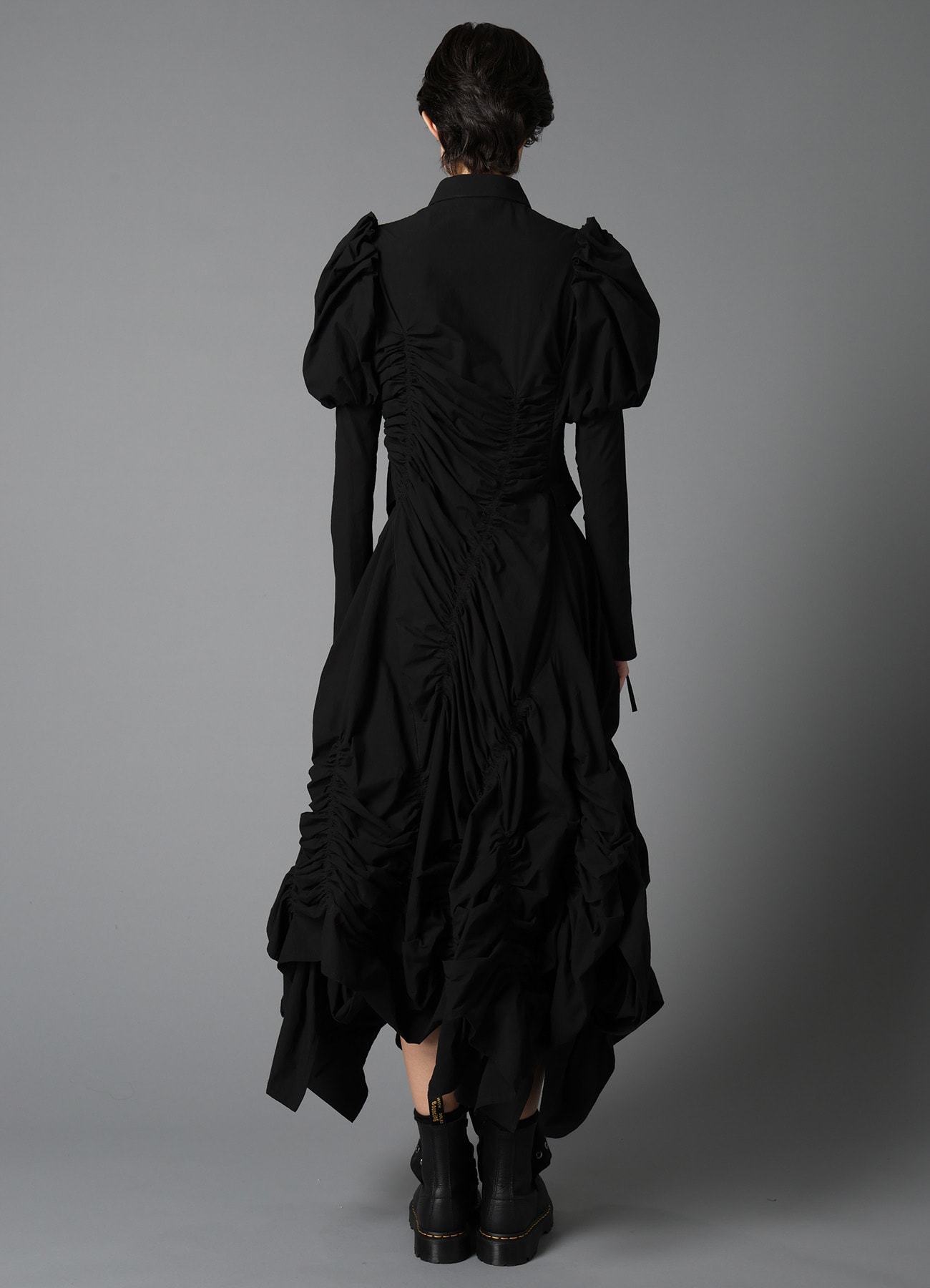 TYPEWRITER  GATHER DRESS