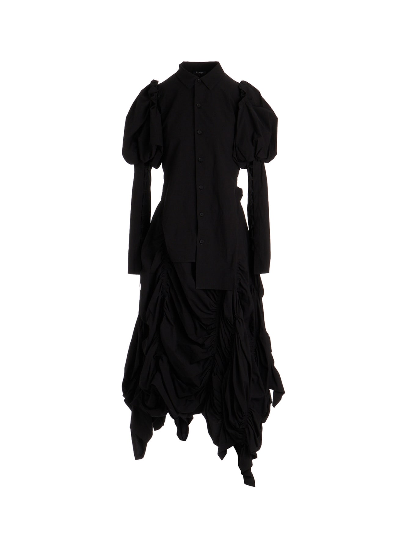 TYPEWRITER  GATHER DRESS