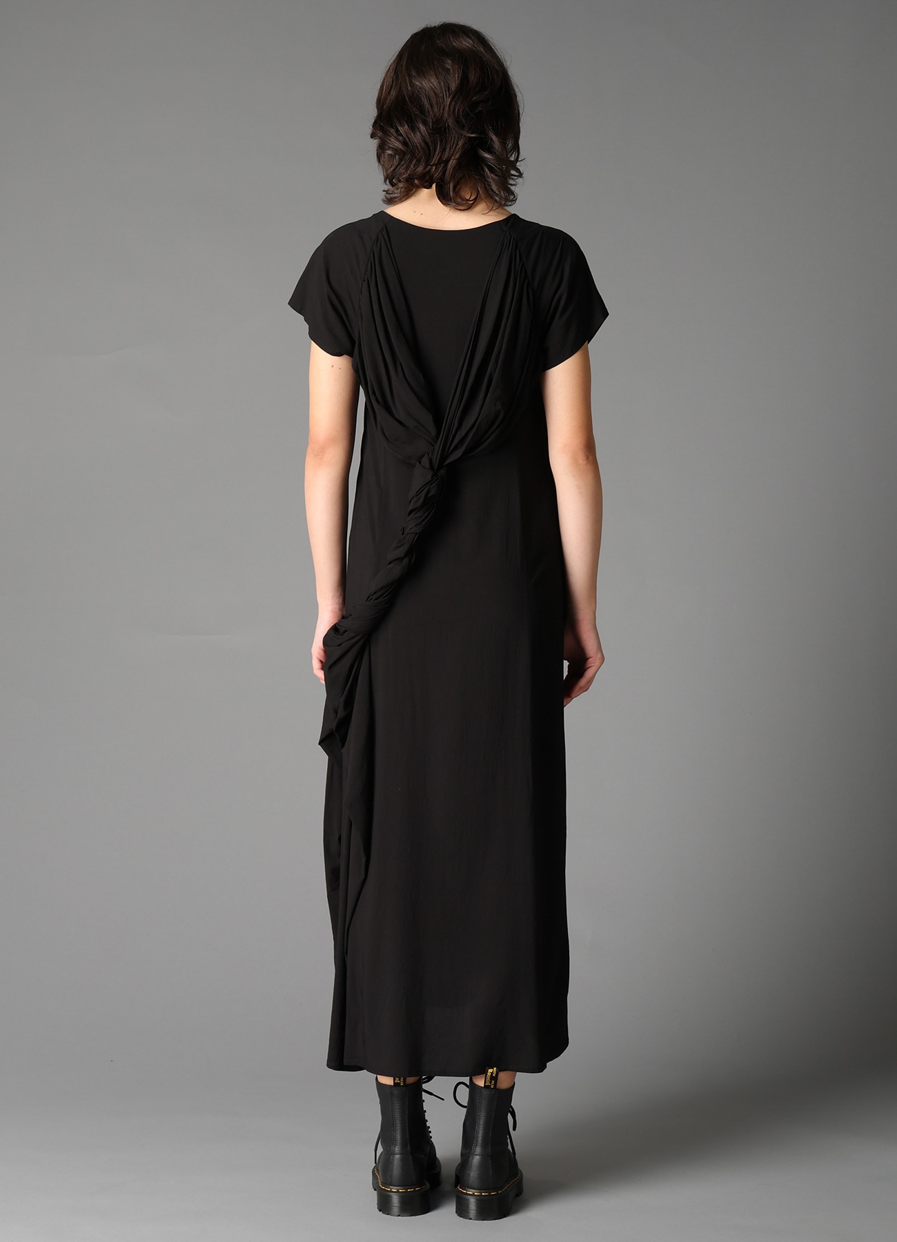 RY/ WRINKLED LAWN TWISTED DRESS A