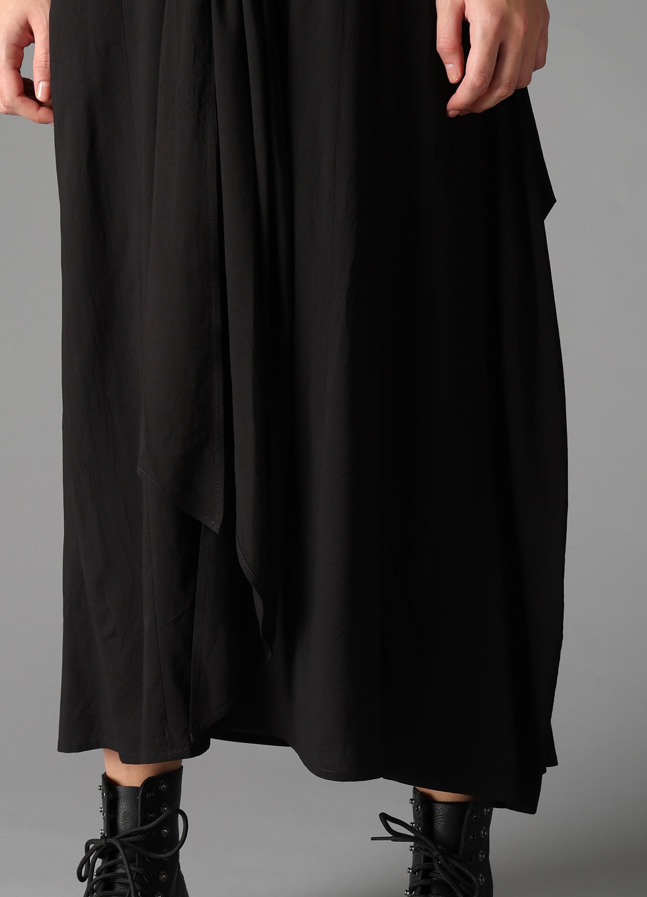 RY/ WRINKLED LAWN TWISTED DRESS A