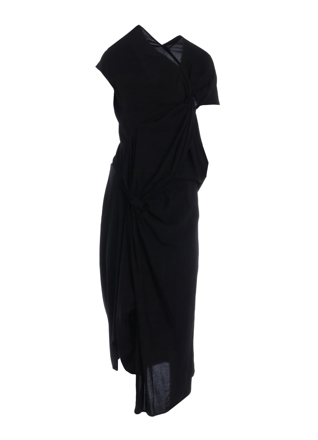RY/ WRINKLED LAWN TWISTED DRESS B