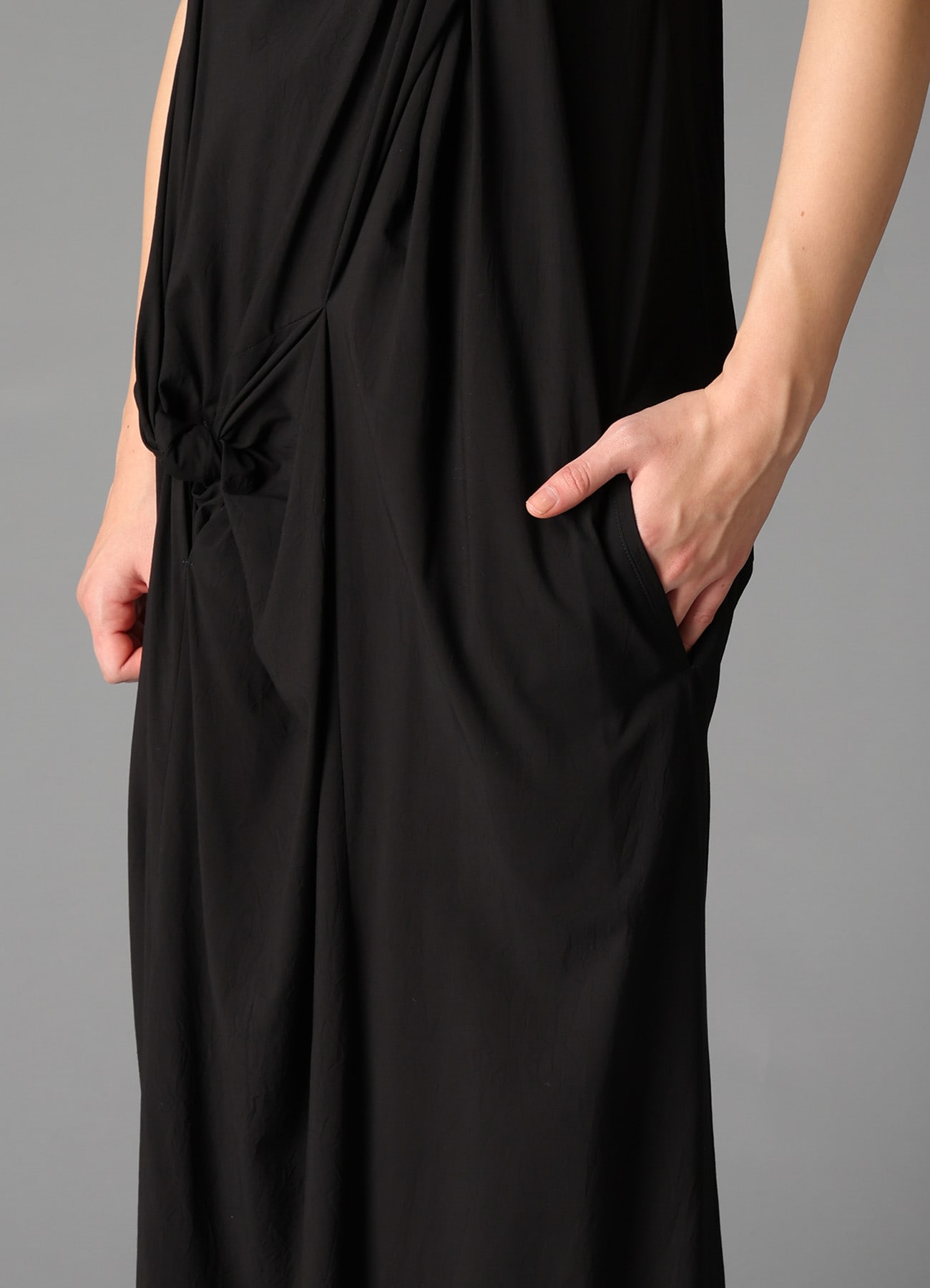 RY/ WRINKLED LAWN TWISTED DRESS B