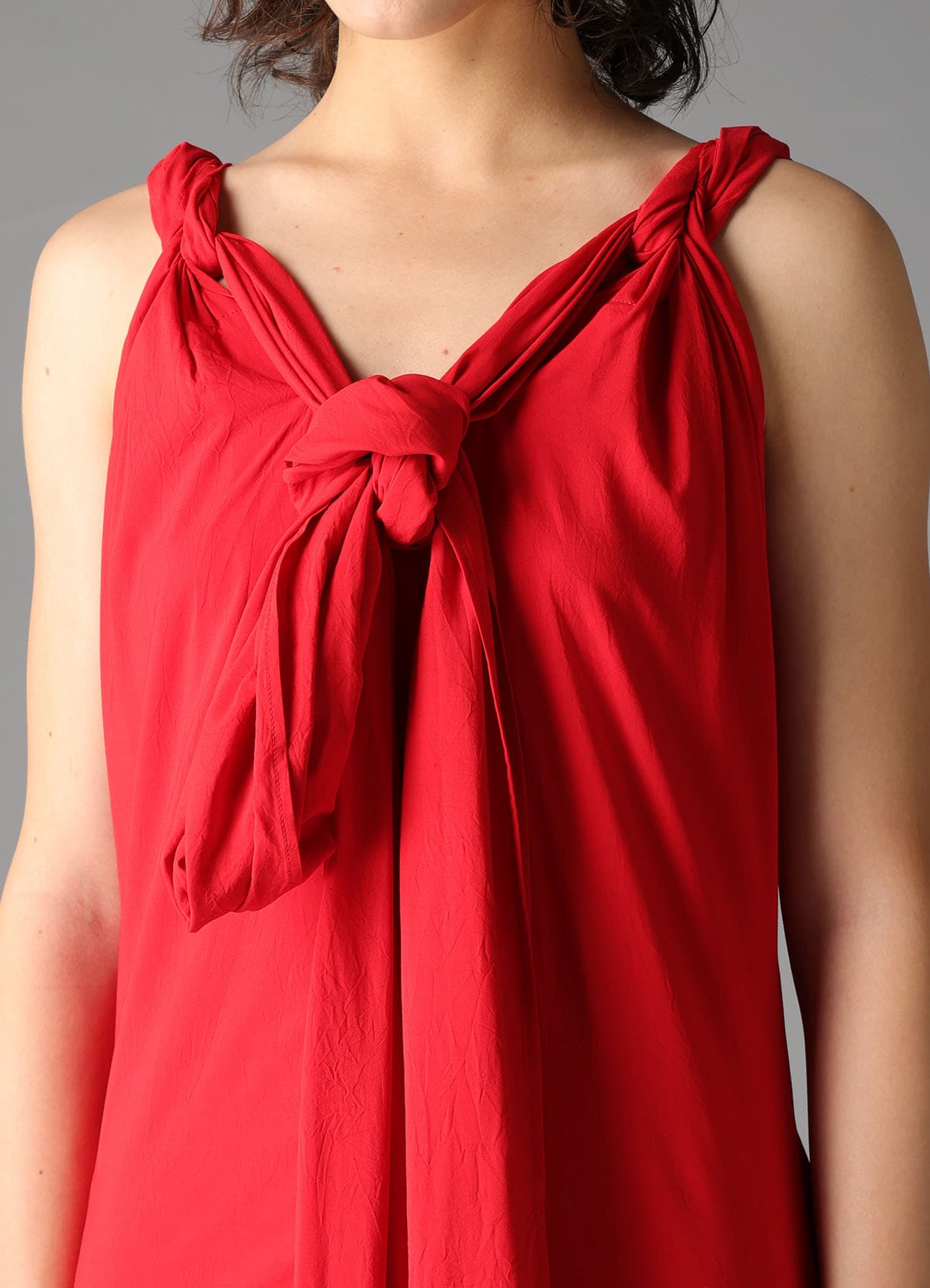 RY/ WRINKLED LAWN TWISTED DRESS C