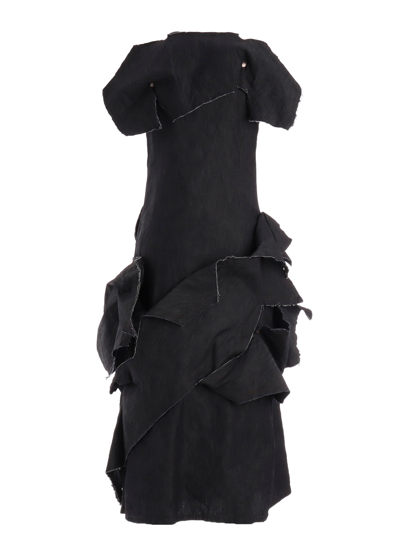 6oz DENIM DESIGNED PANEL DRESS A