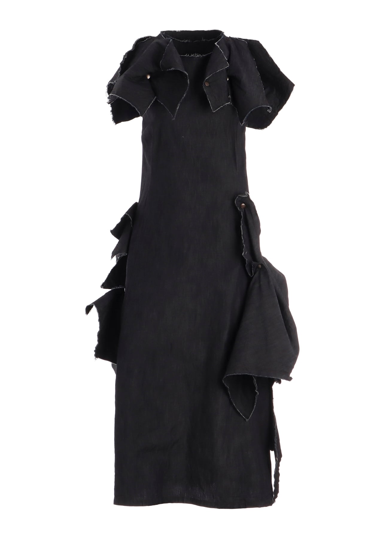 6oz DENIM DESIGNED PANEL DRESS A