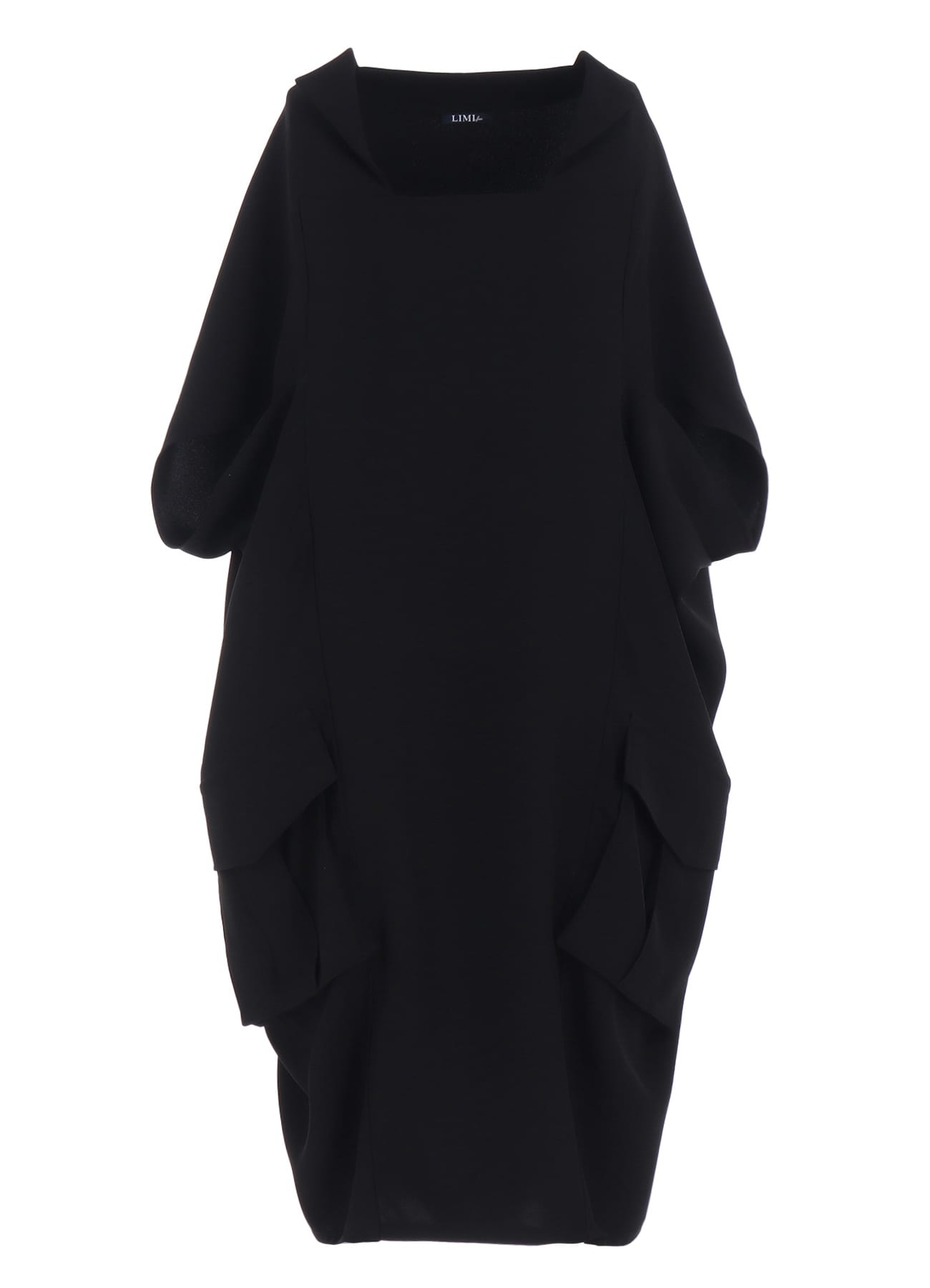 DOUBLE SATIN COCOON DRESS