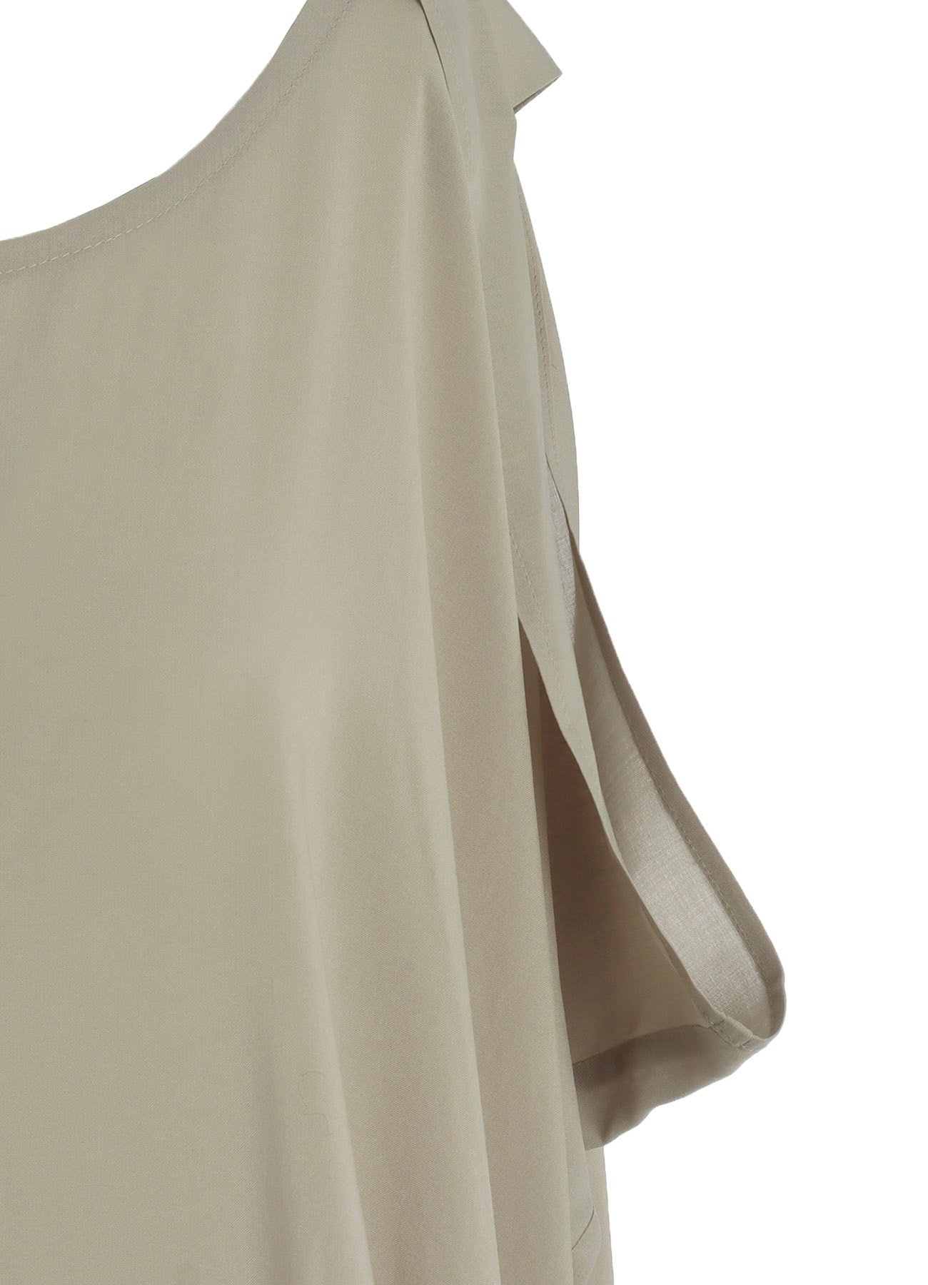 RAYON LAWN SLEEVELESS TUCK DRESS