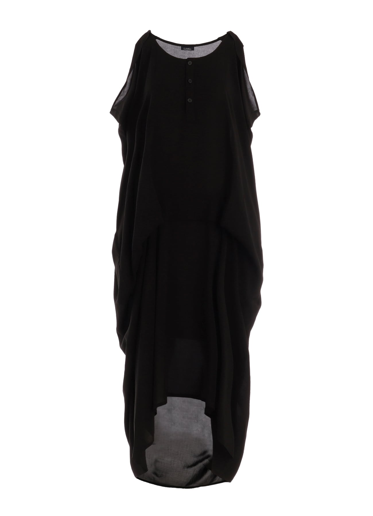 RAYON LAWN SLEEVELESS TUCK DRESS