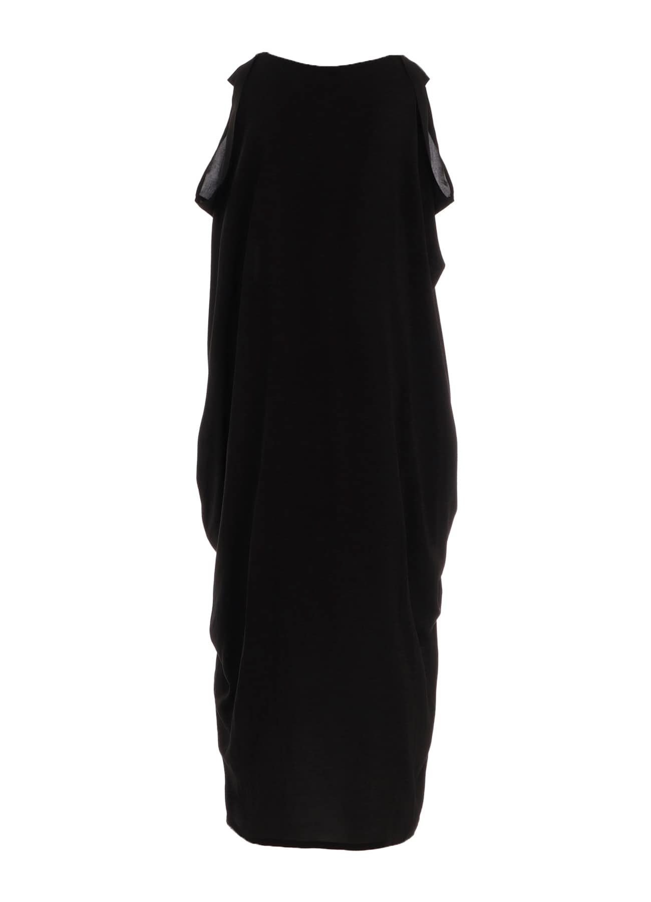 RAYON LAWN SLEEVELESS TUCK DRESS