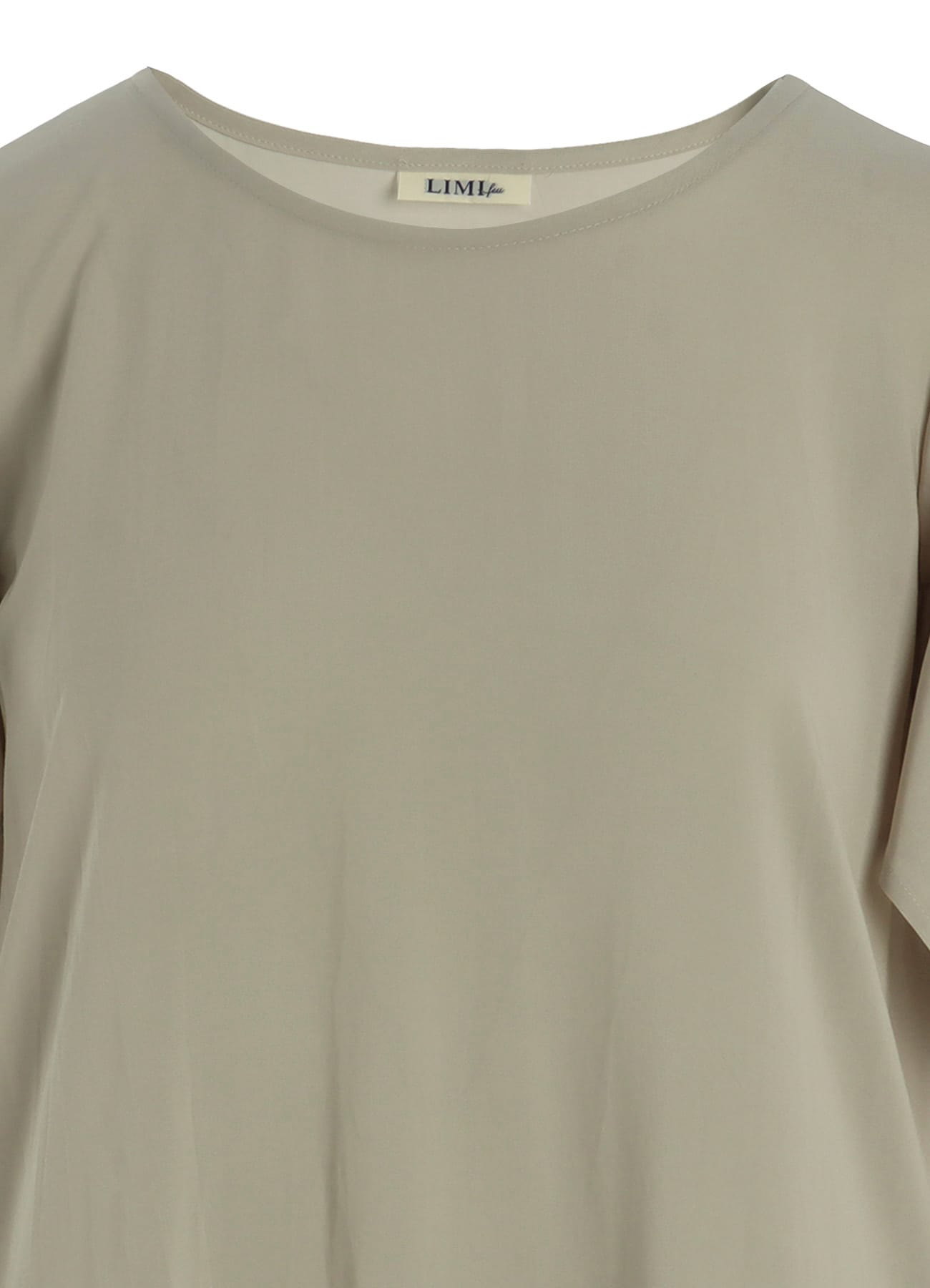 RAYON LAWN DRAPED SLEEVE DRESS