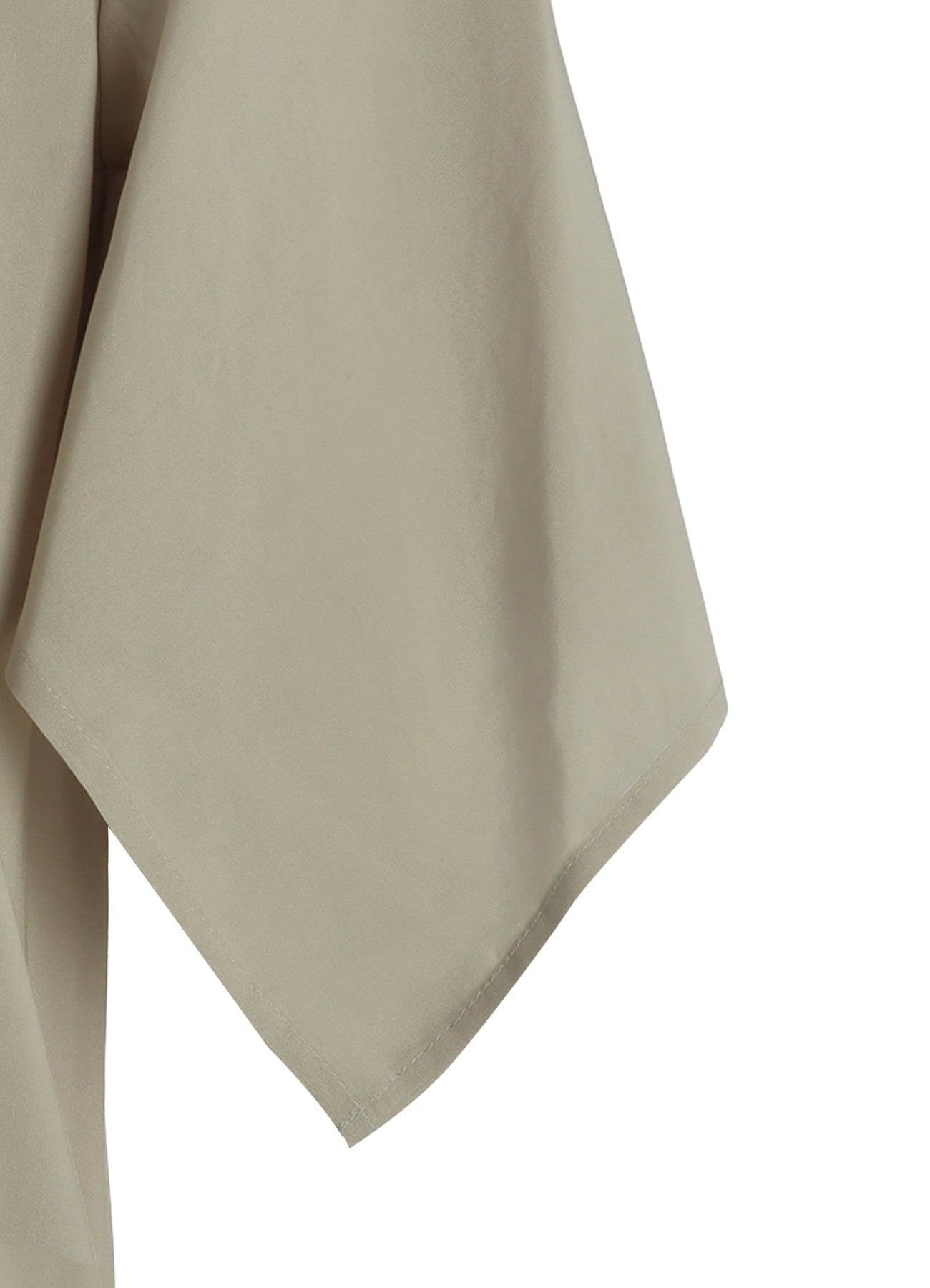 RAYON LAWN DRAPED SLEEVE DRESS