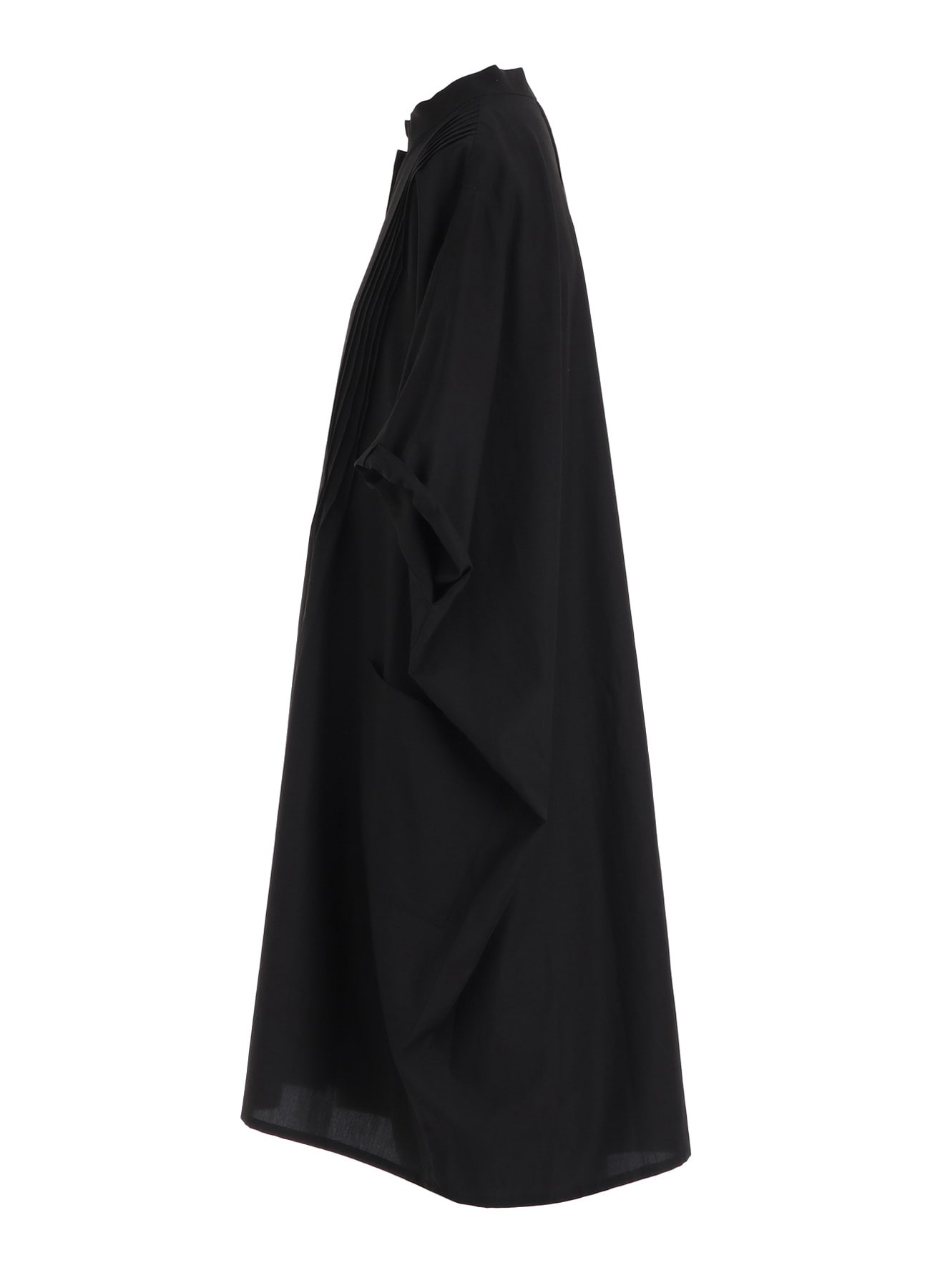 CELLULOSE / COTTON BROAD PINTUCK DRESS