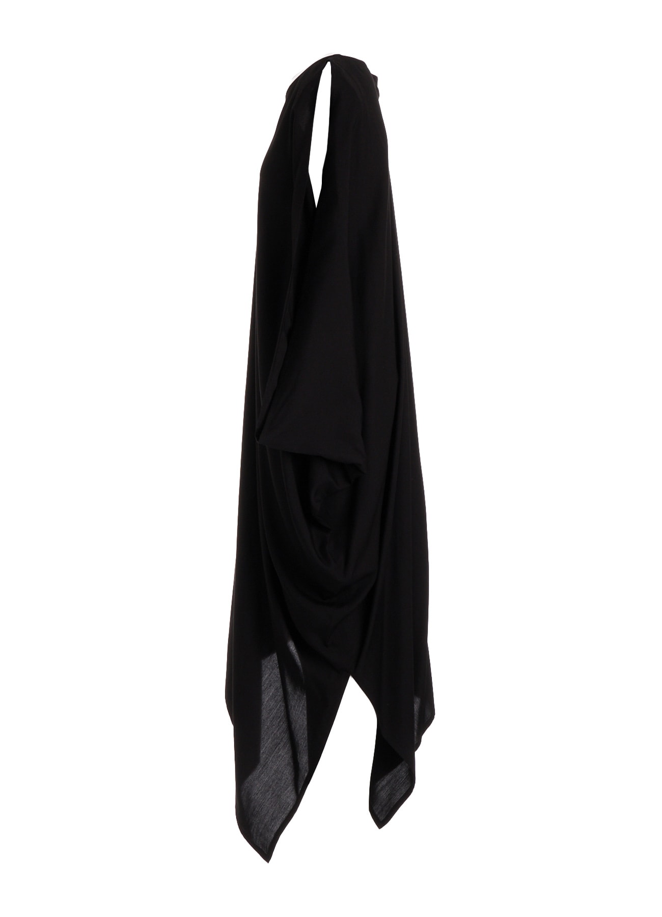 CELLULOSE DRAPE LONG DRESS