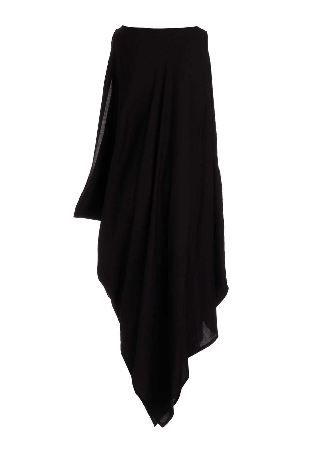 CELLULOSE DRAPE LONG DRESS