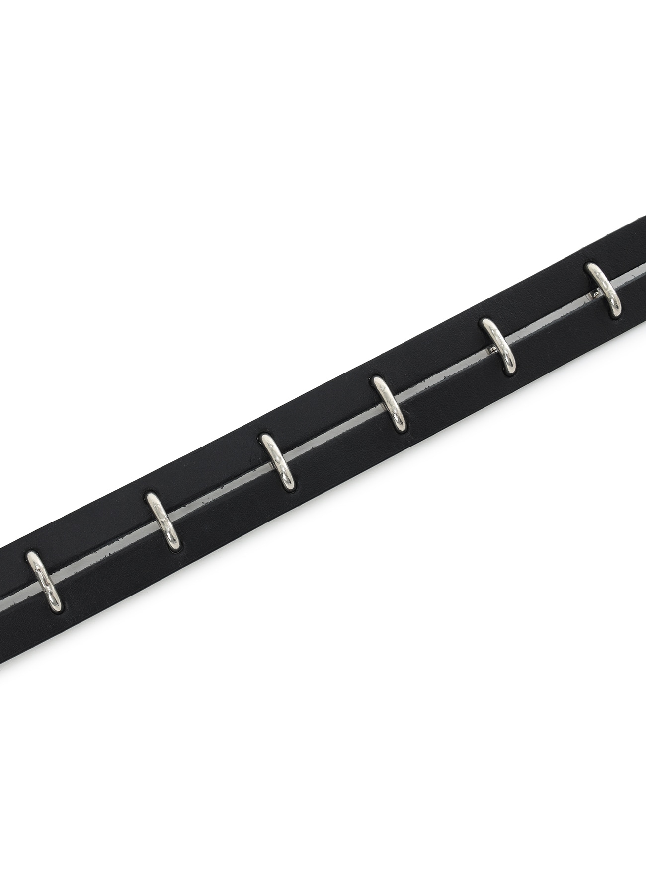 DRY  LEATHER  CENTER-CUT BELT