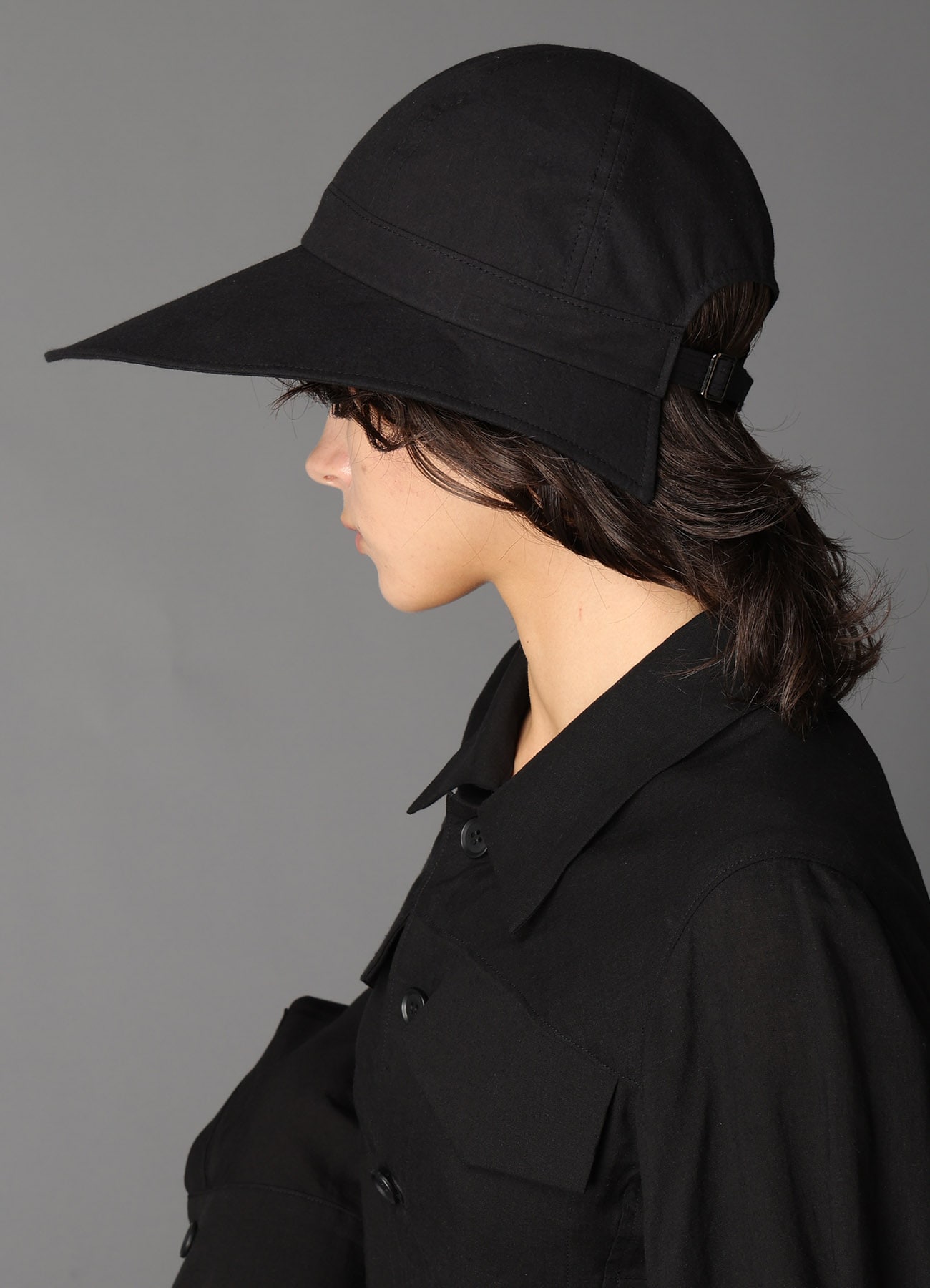 C/ HEMP TYPEWRITER  SUN VISOR CAP