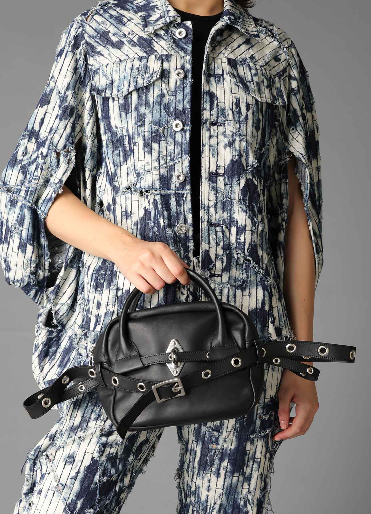 GLOVE LEATHER  SATURN BELT BOSTON BAG