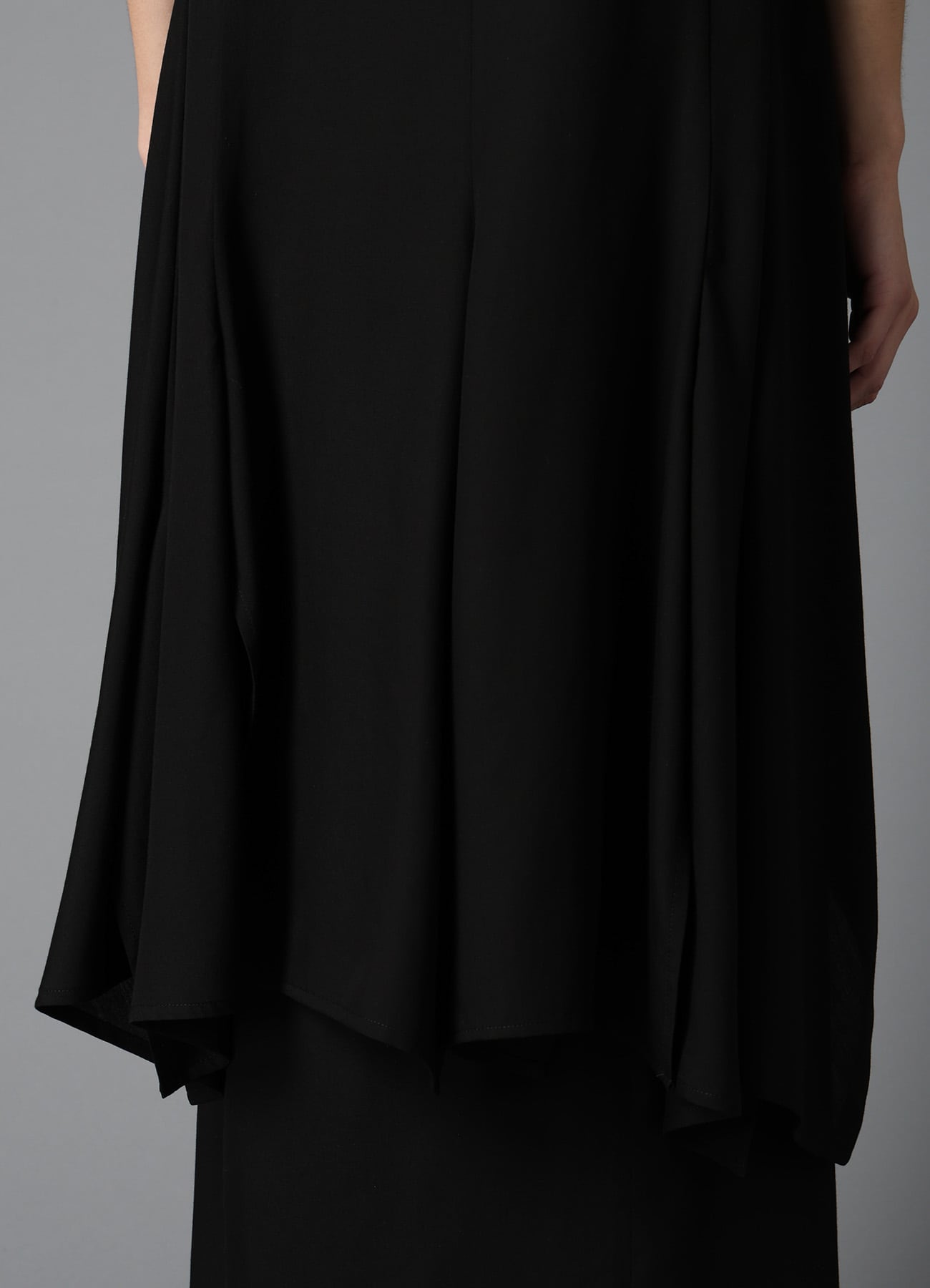 OPEN SHOULDER LONG JACKET(S Black): LIMI feu｜THE SHOP YOHJI YAMAMOTO
