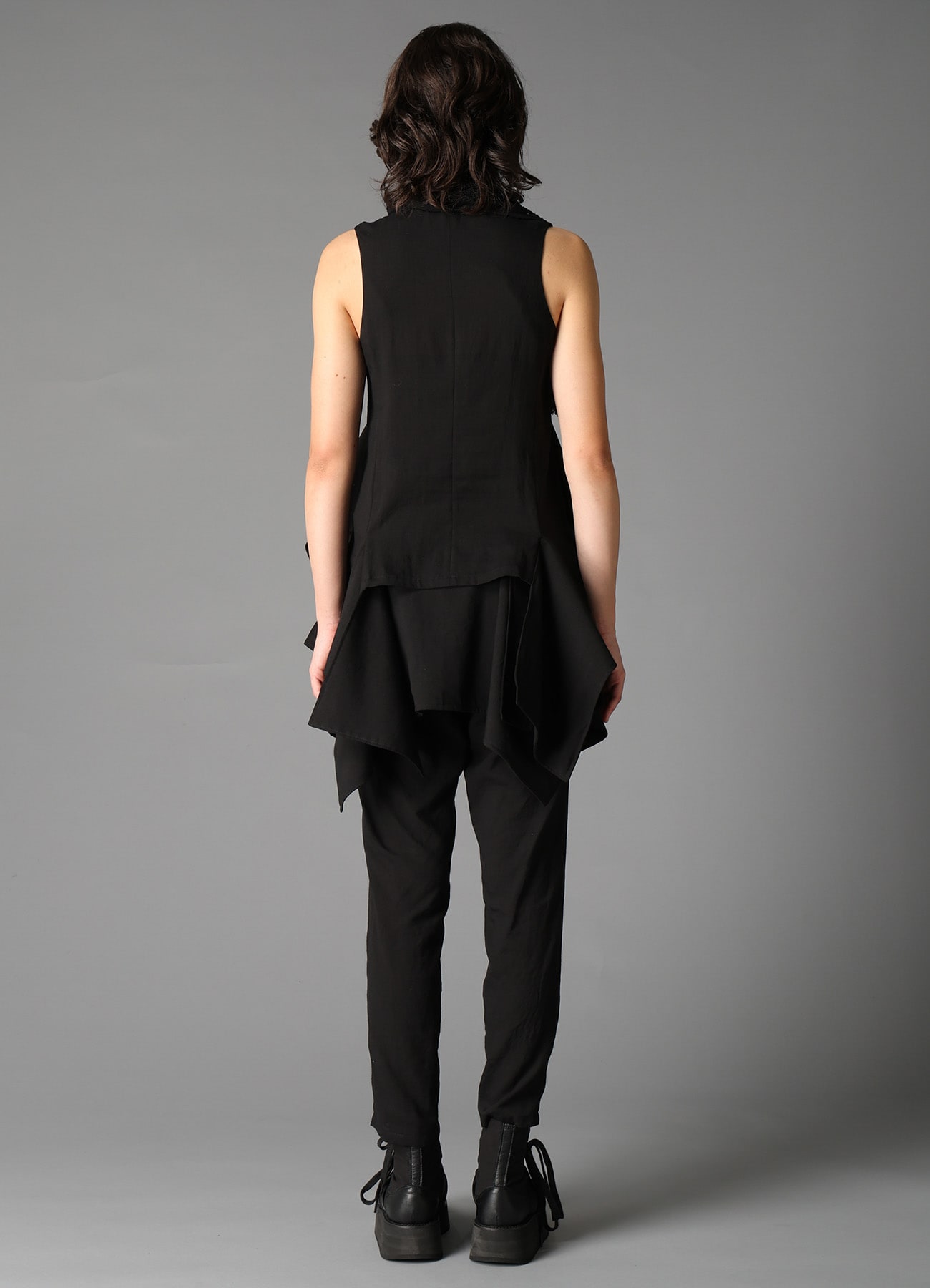 CELLULOSE/ LINEN LAWN SQUARE PANEL JACKET