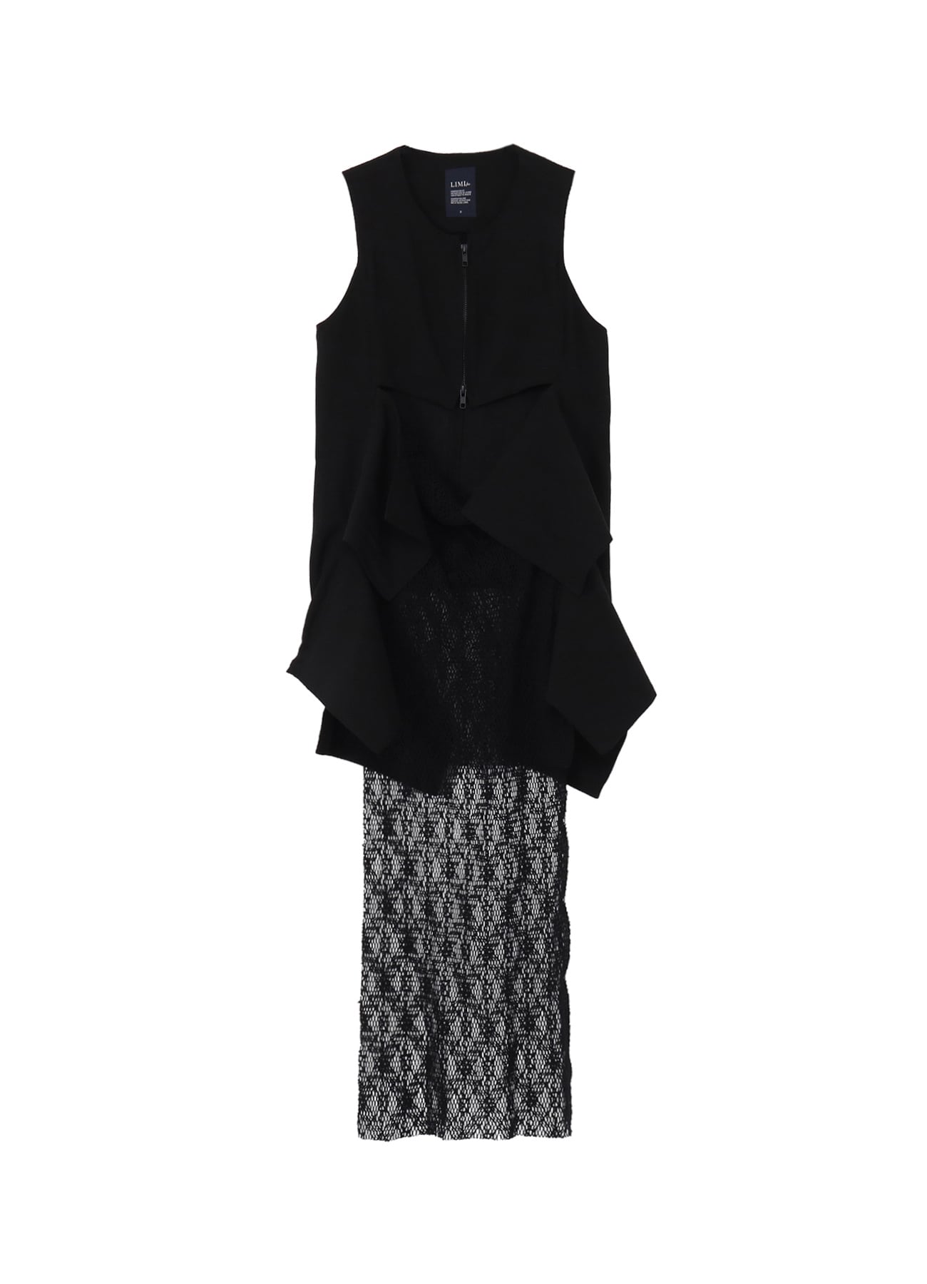 CELLULOSE/ LINEN LAWN SQUARE PANEL JACKET