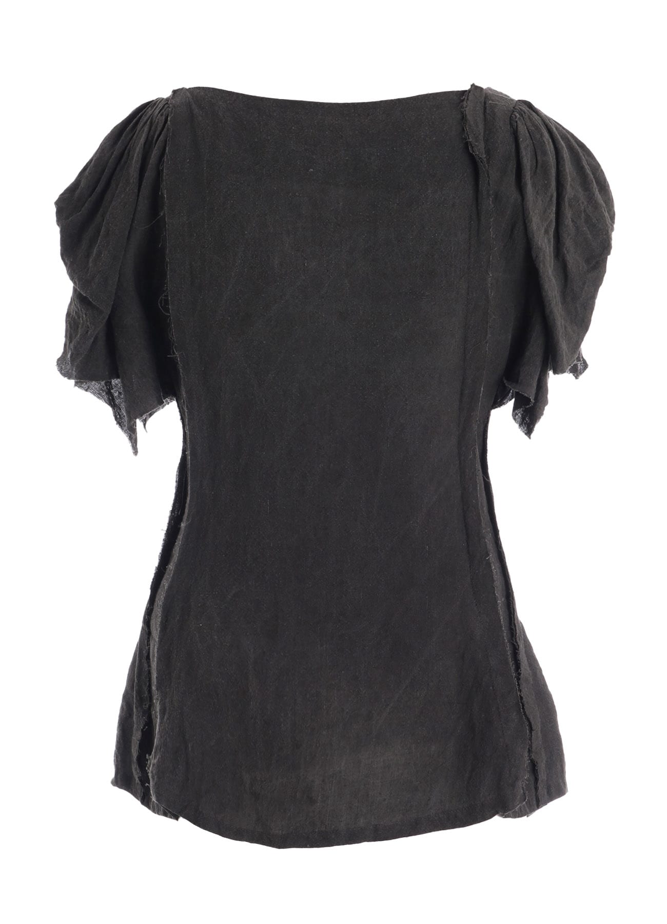 INK DYED LAWN GATHER SLEEVE JACKET