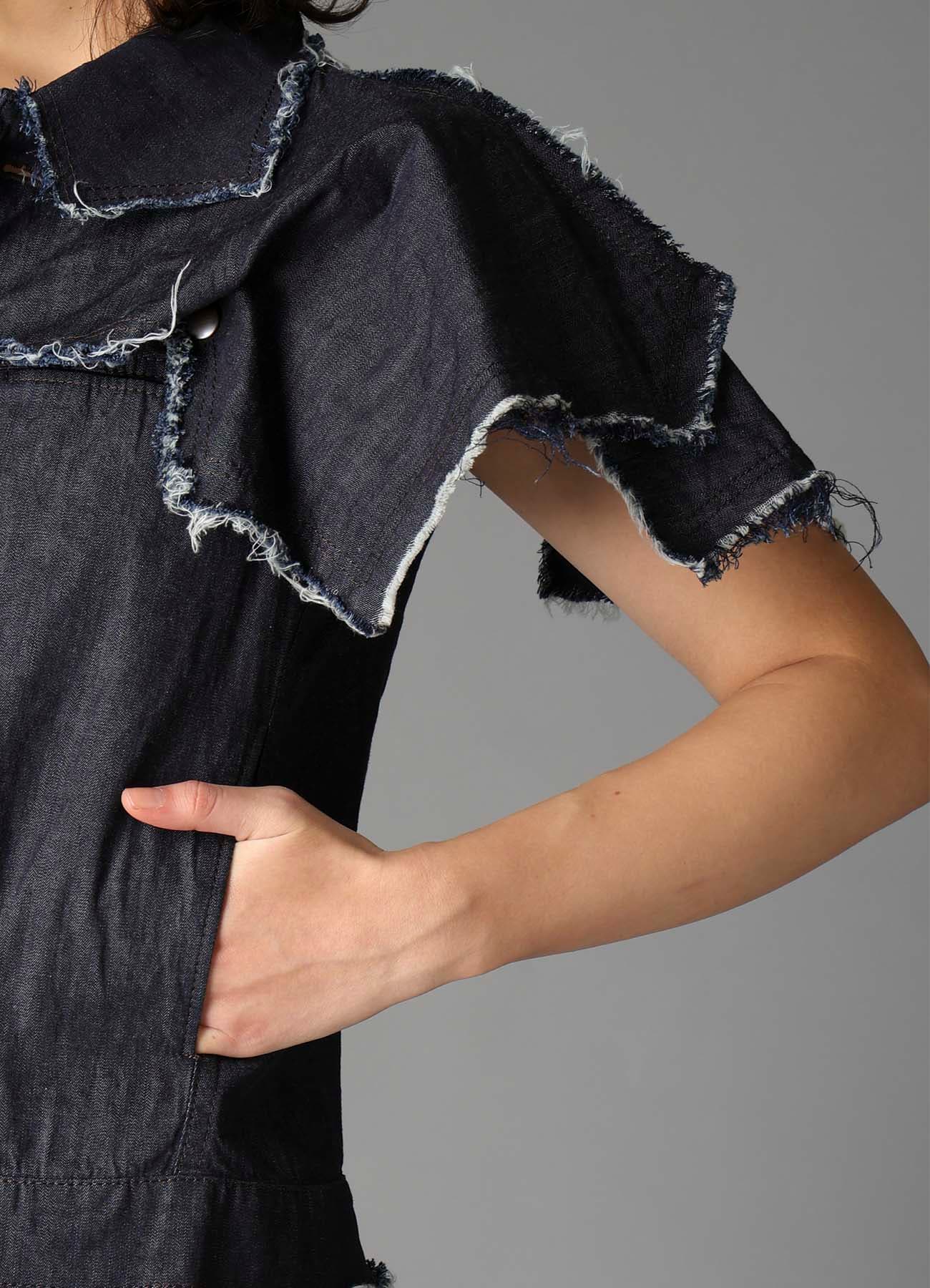 6oz DENIM DESIGNED PANEL JACKET