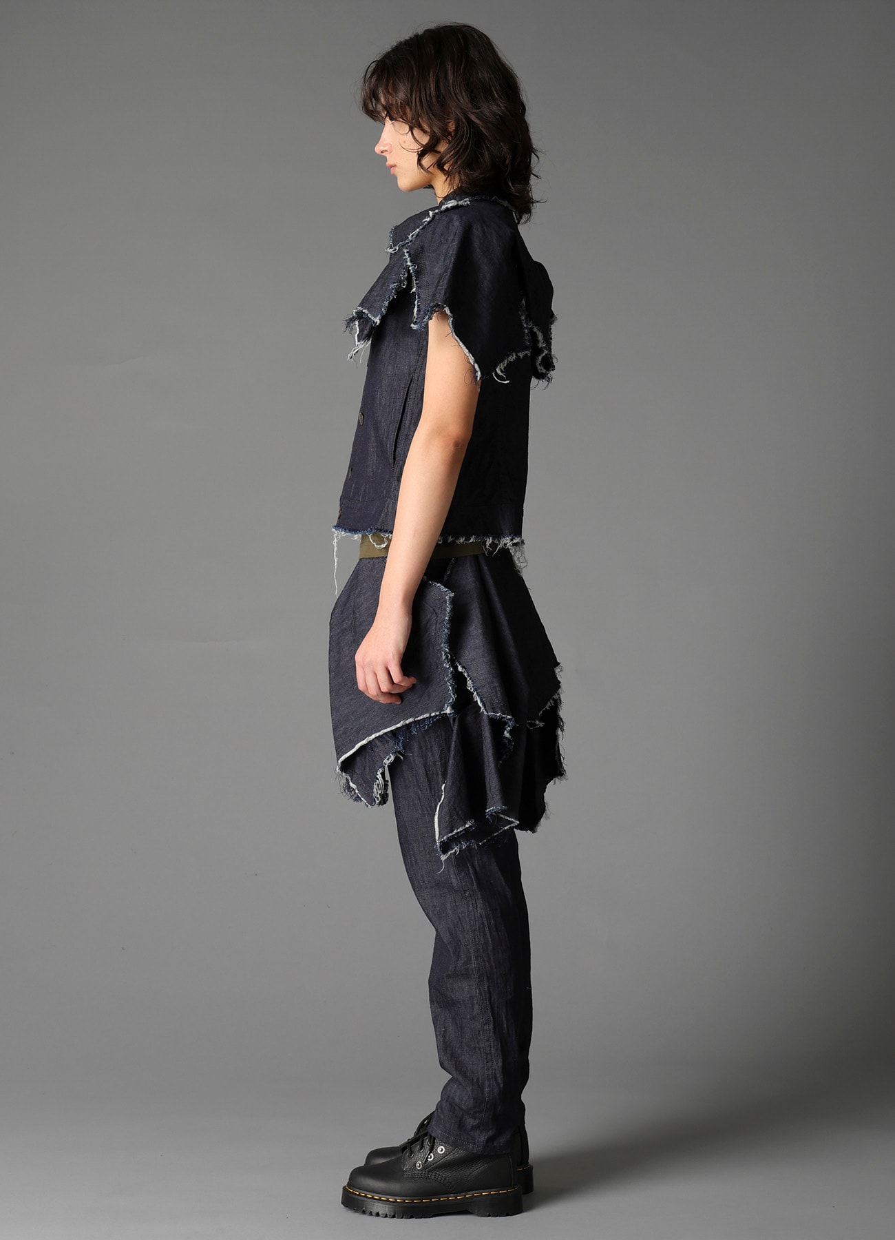 6oz DENIM DESIGNED PANEL JACKET