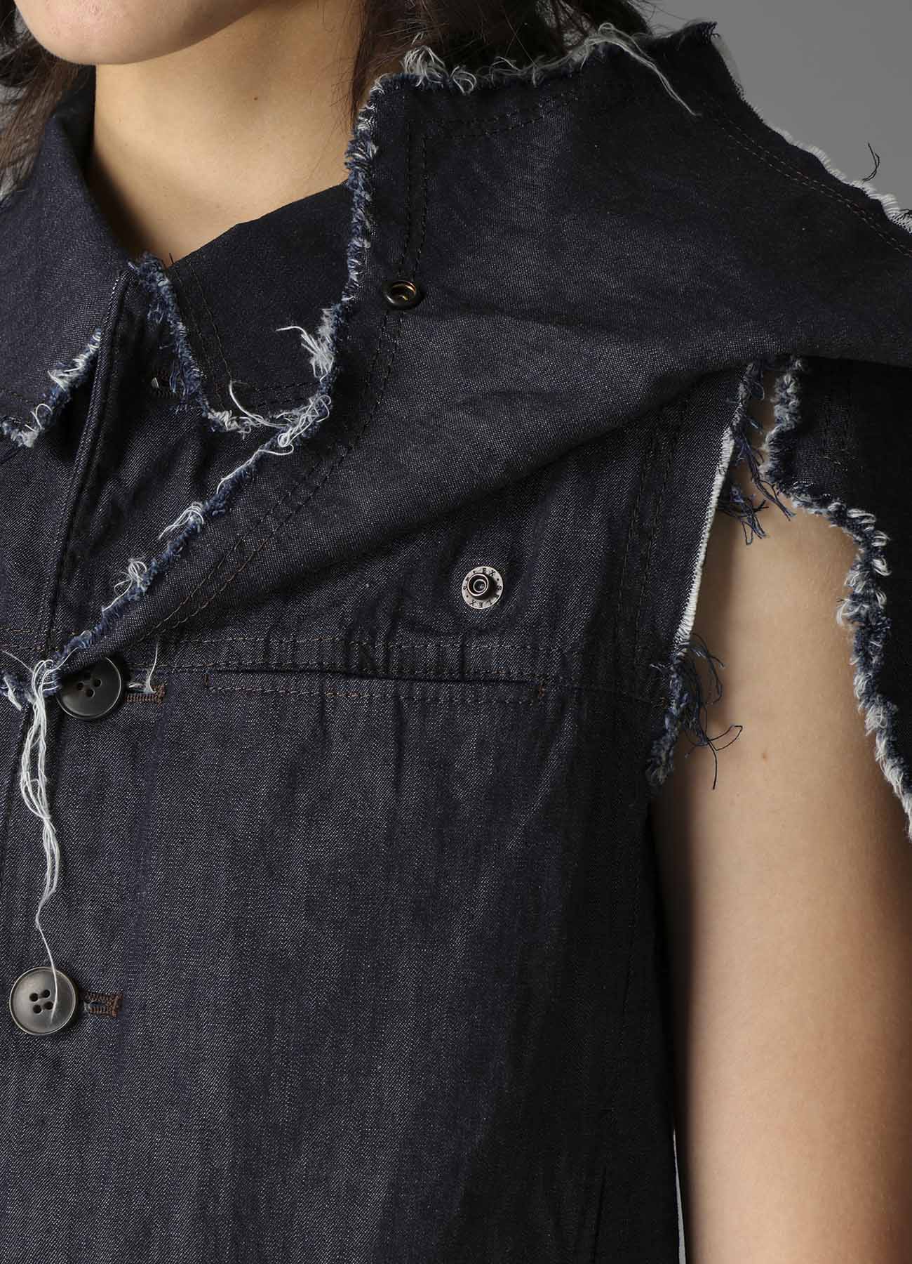 6oz DENIM DESIGNED PANEL JACKET