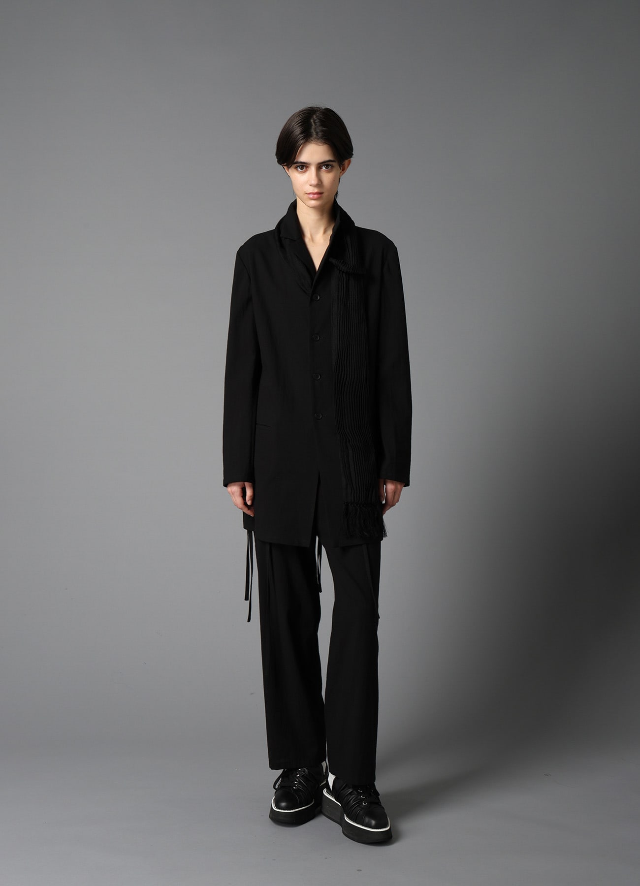 C/LI MUSLIN STRINGS JACKET