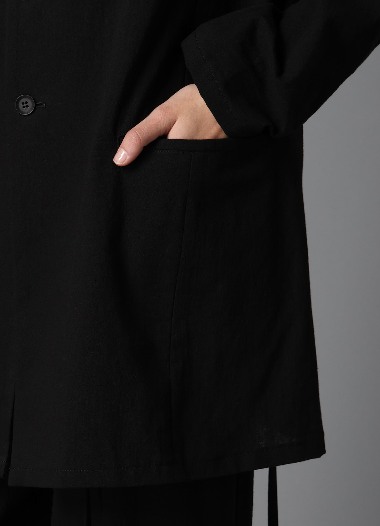 C/LI MUSLIN STRINGS JACKET